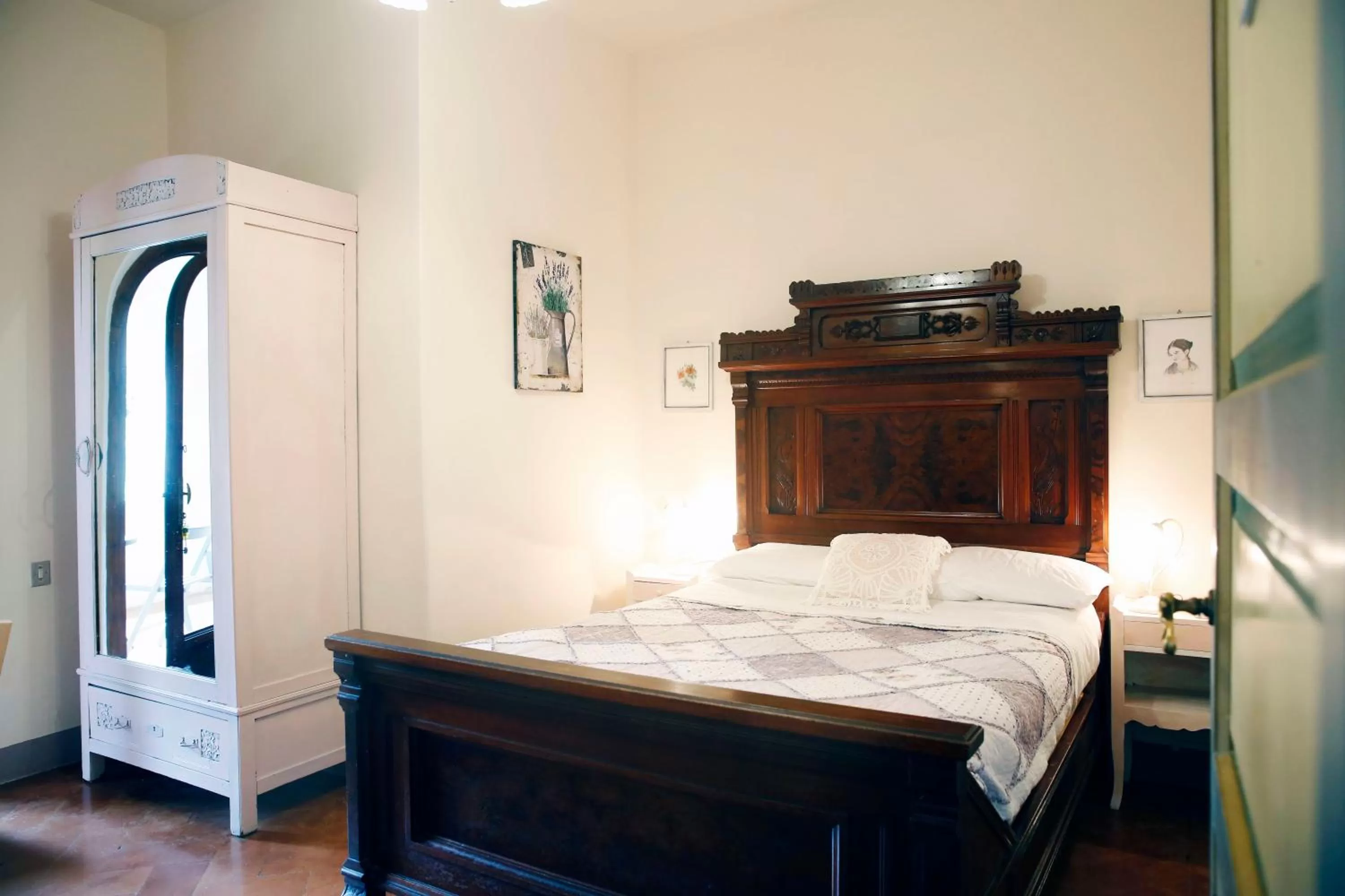 Bed in Villa Albertina