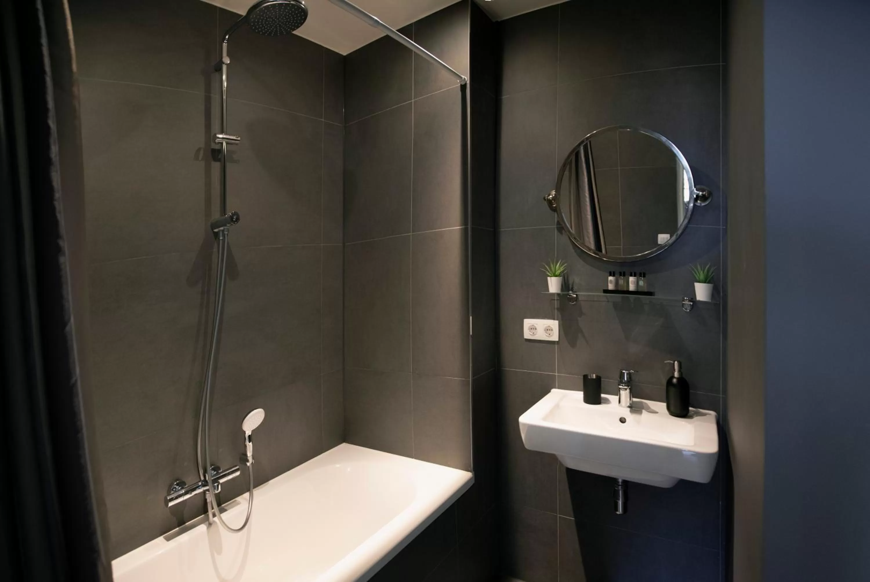 Bathroom in Modern Hideout Ace Location