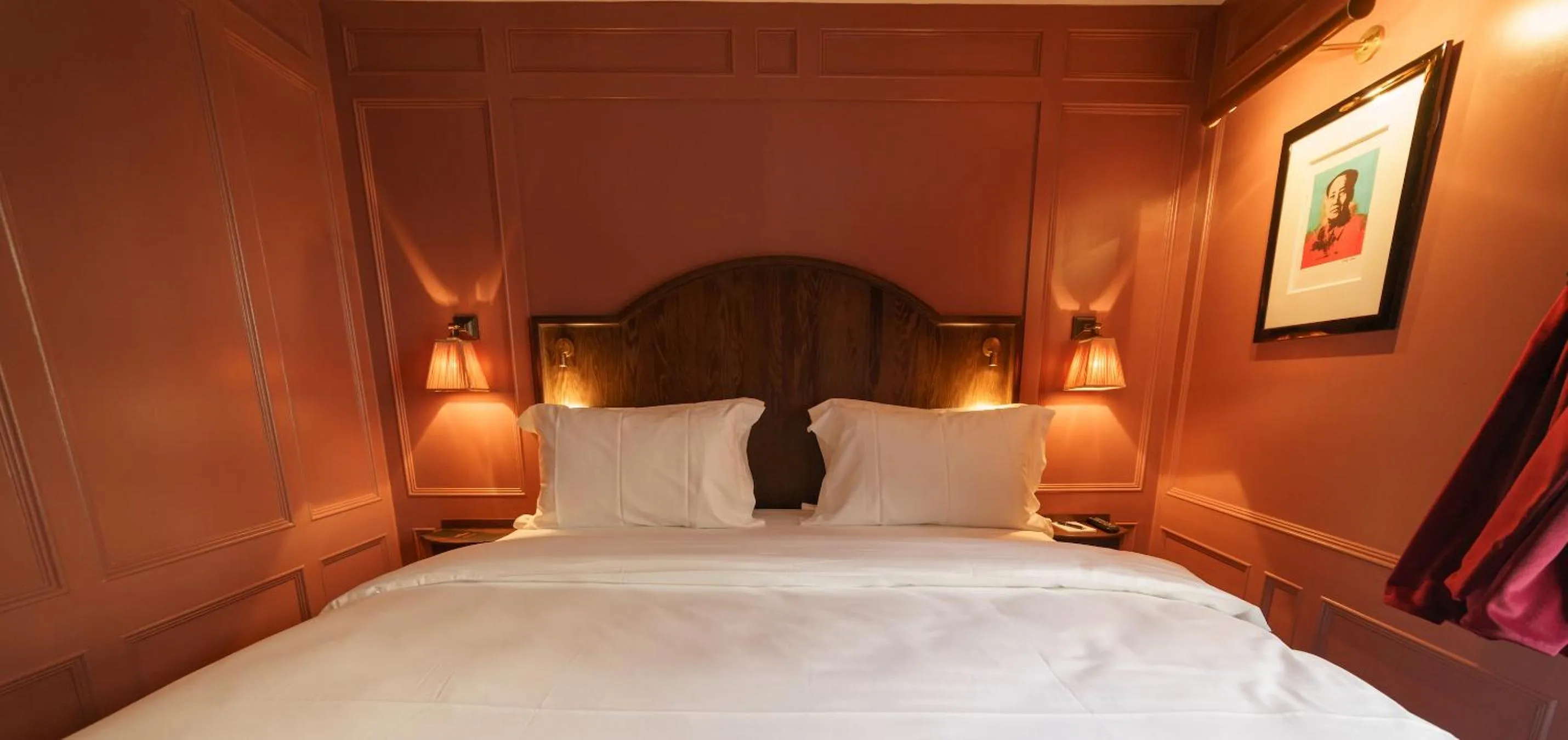 Bed in Mimi's Hotel Soho