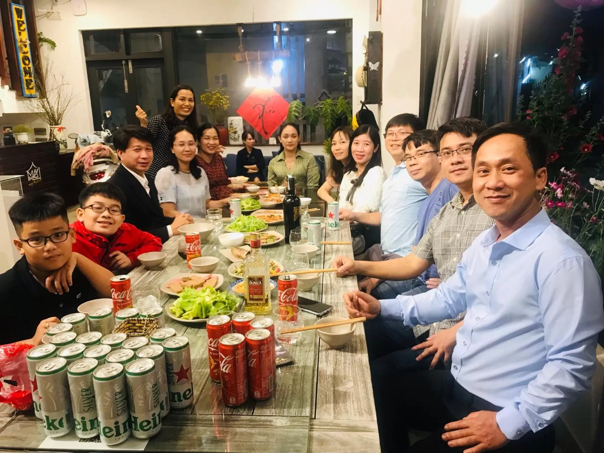 People in May's House Hoi An