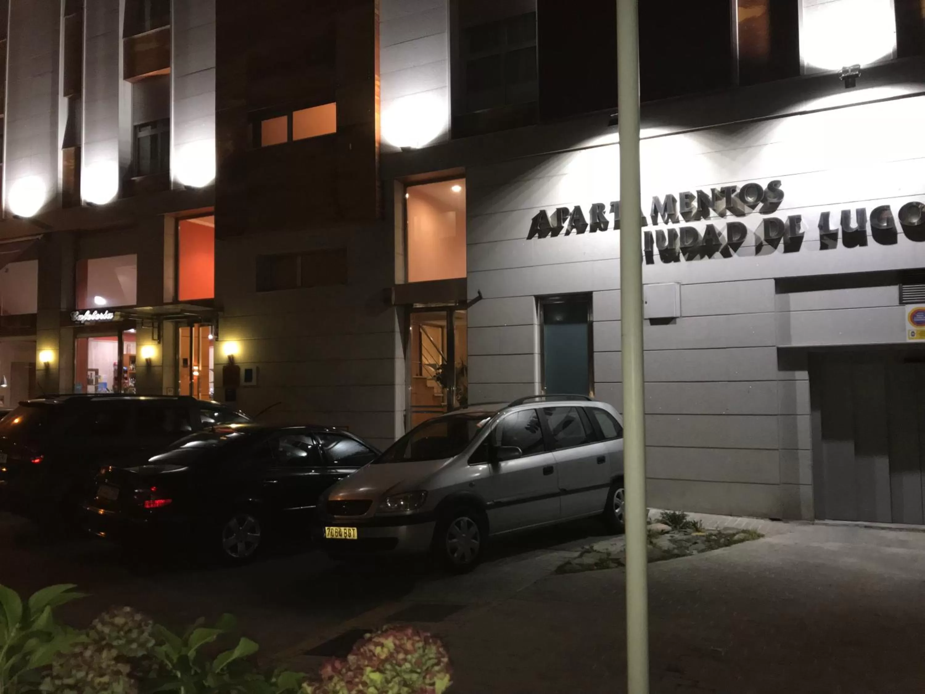 Facade/entrance in Apartamentos Ciudad de Lugo