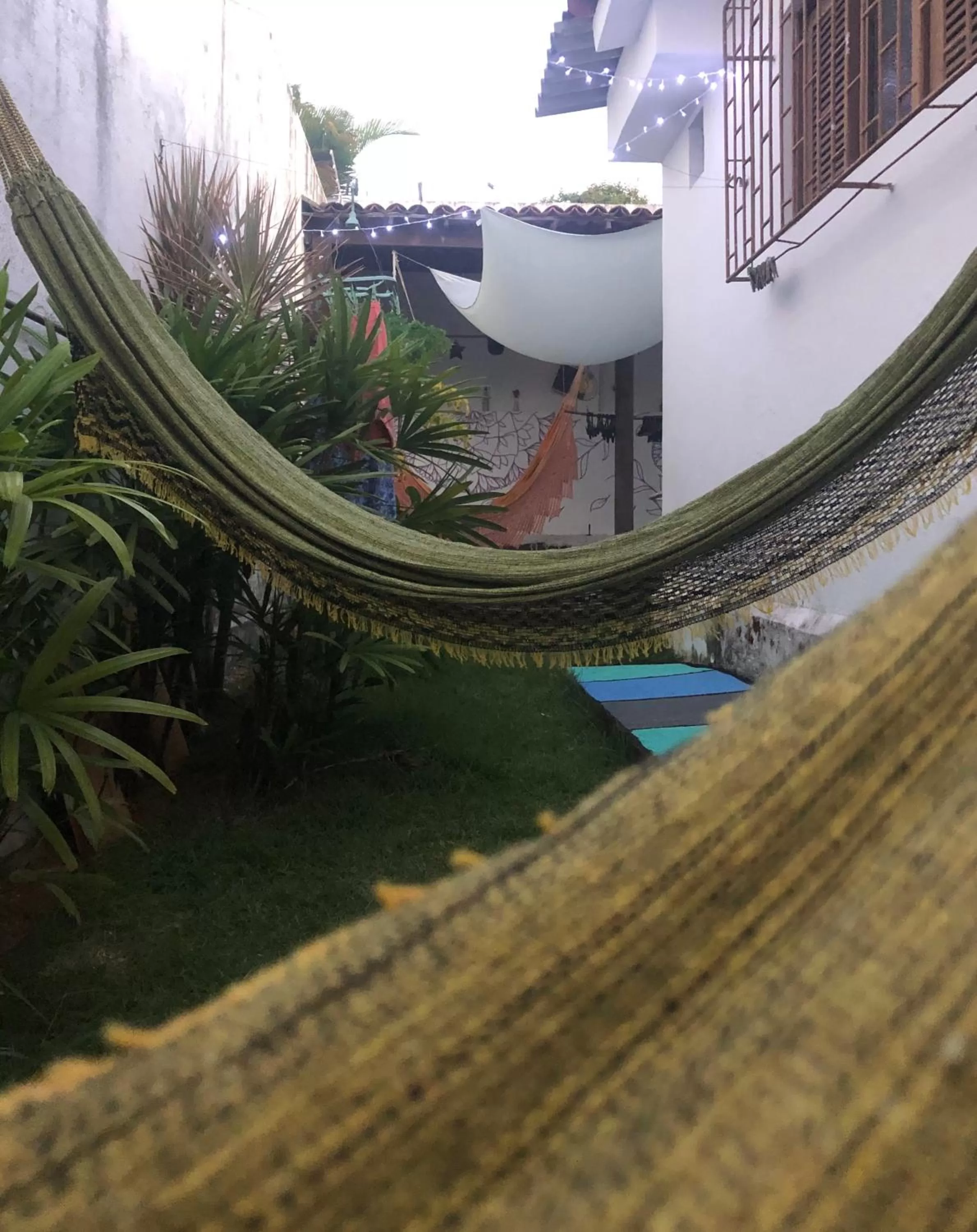 Patio in Hostel Das Canárias