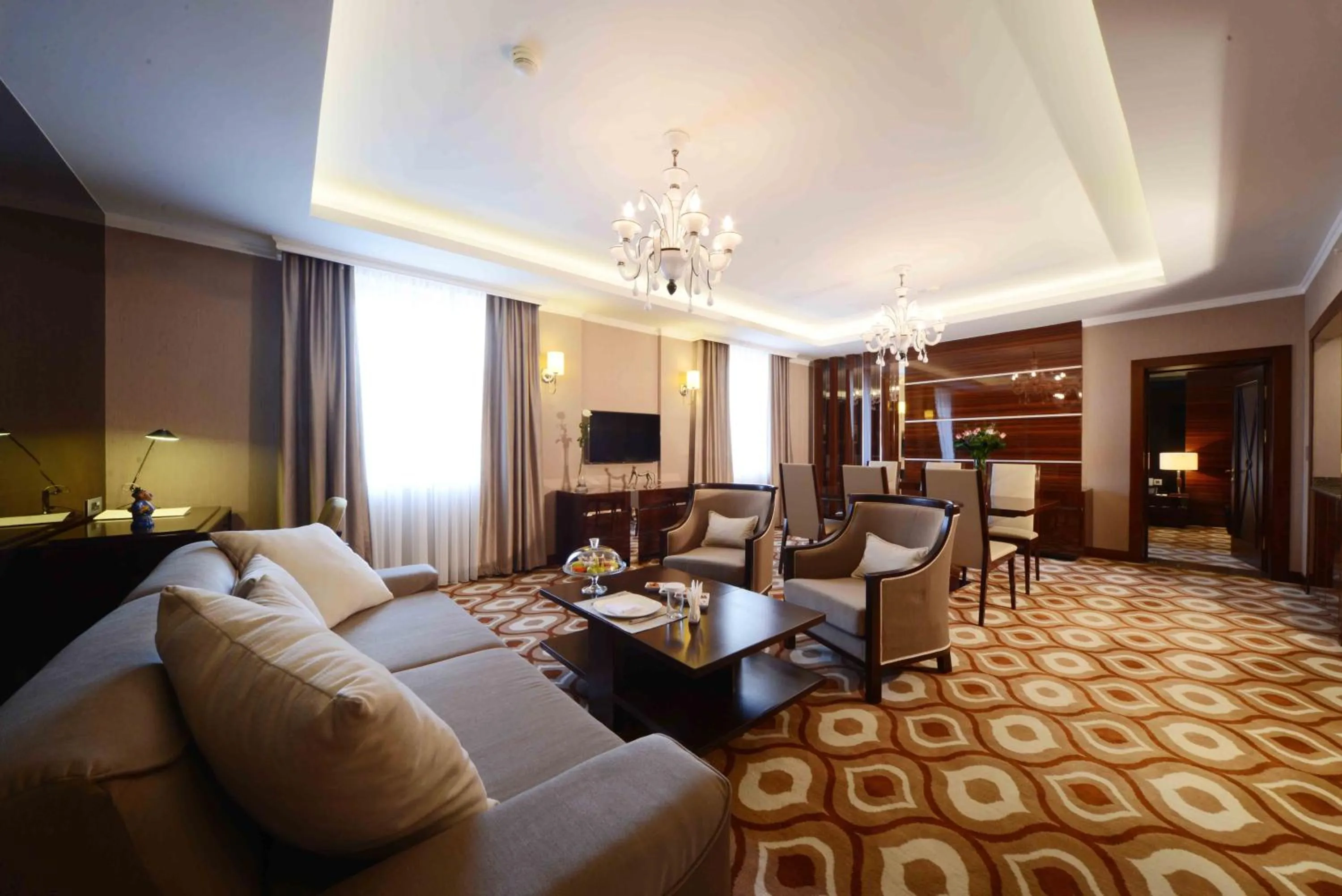 Living room in LOTTE City Hotels Tashkent Palace