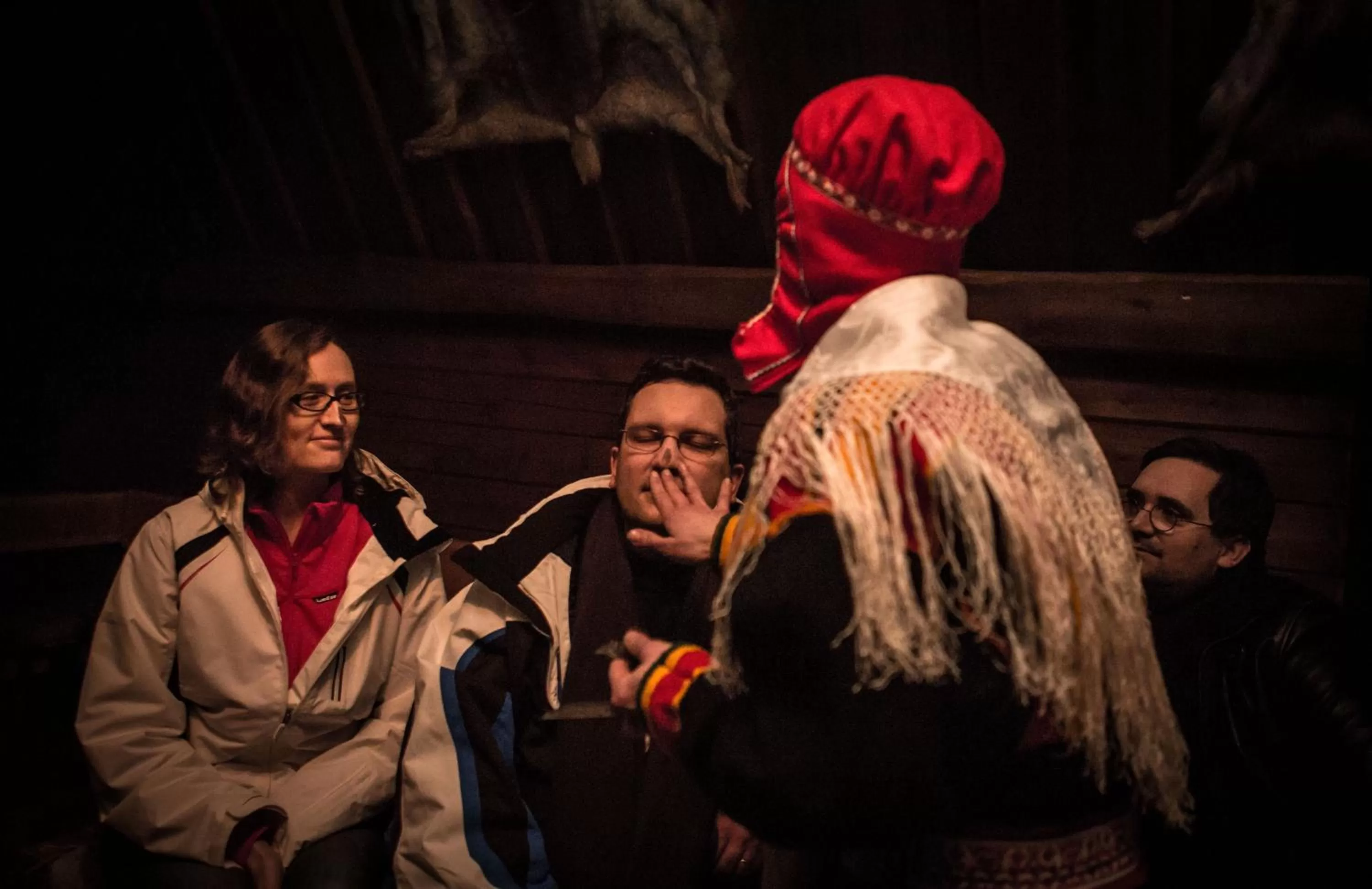 group of guests in Hotel Ivalo