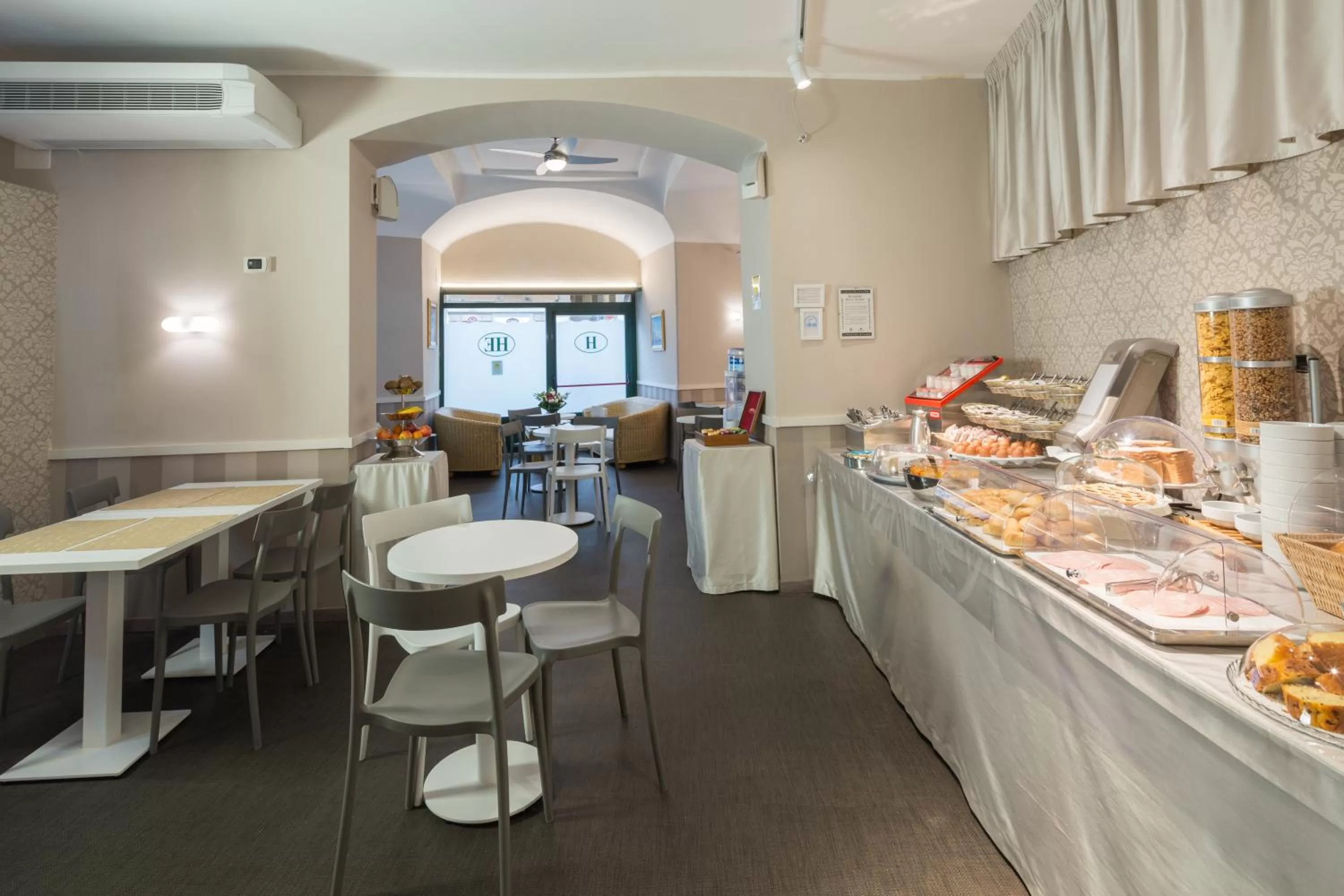 Buffet breakfast in Hotel Helvetia