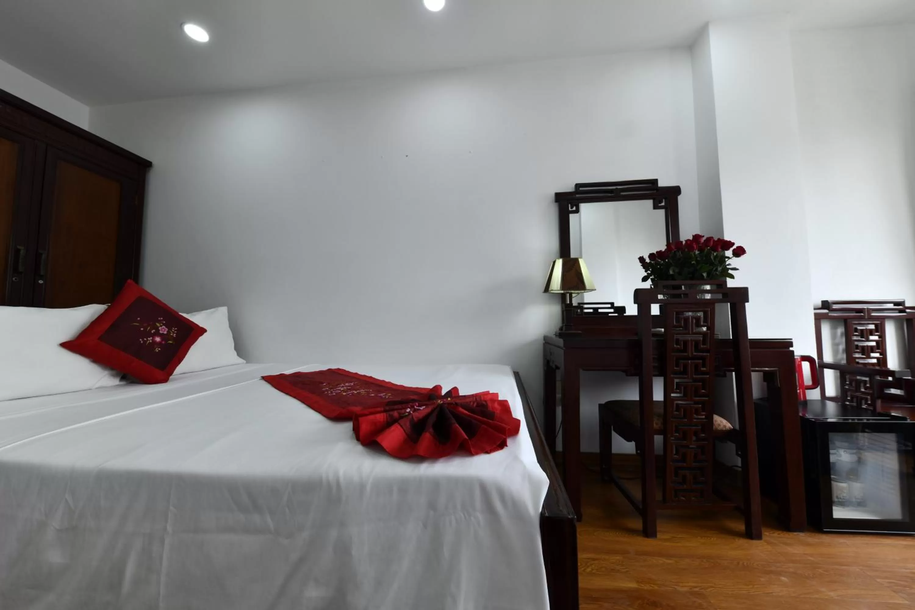 Bed in Phoenix Legend Hotel Hanoi