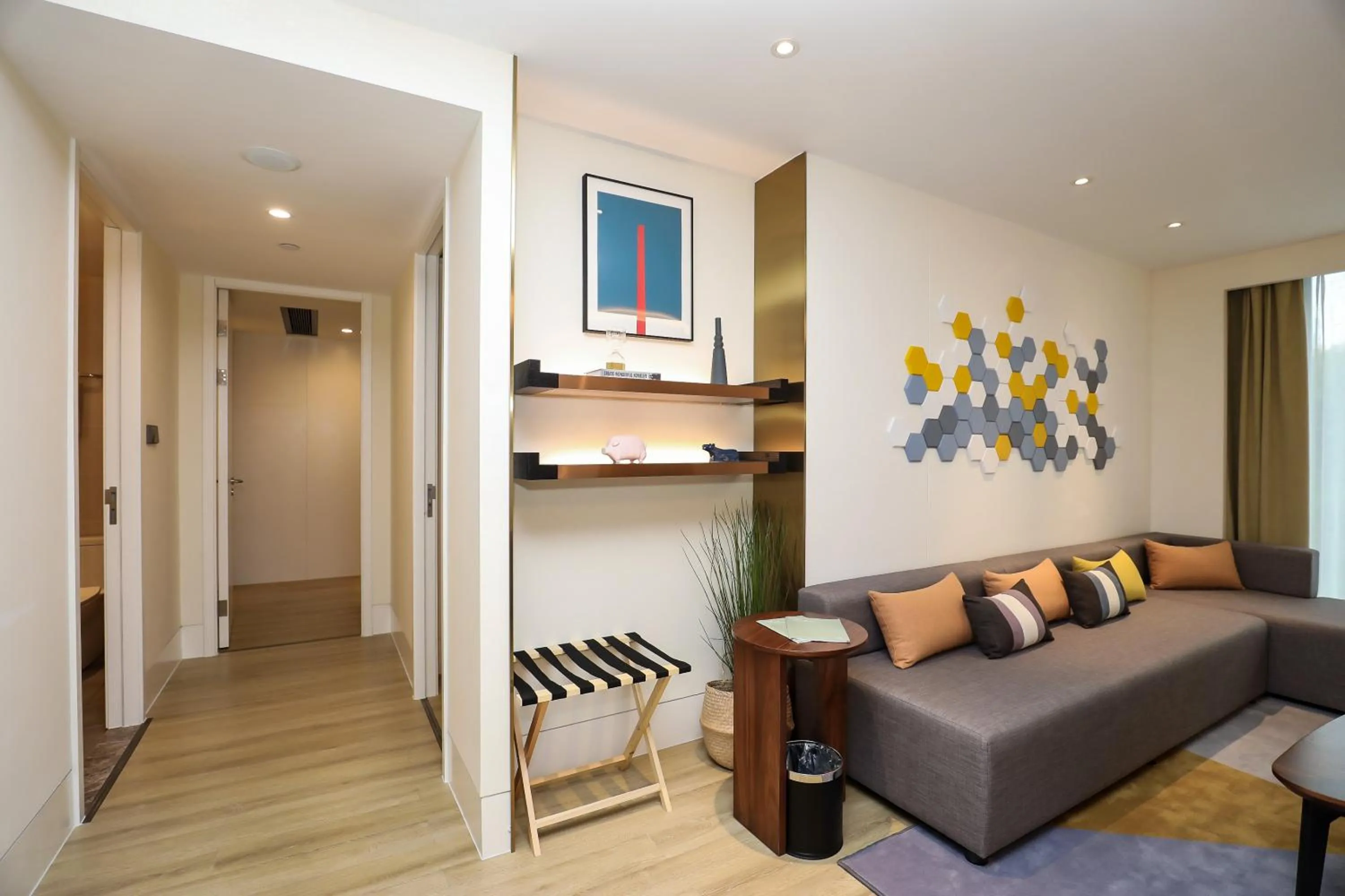 Living room in Citadines Gaoke Liangjiang Chongqing