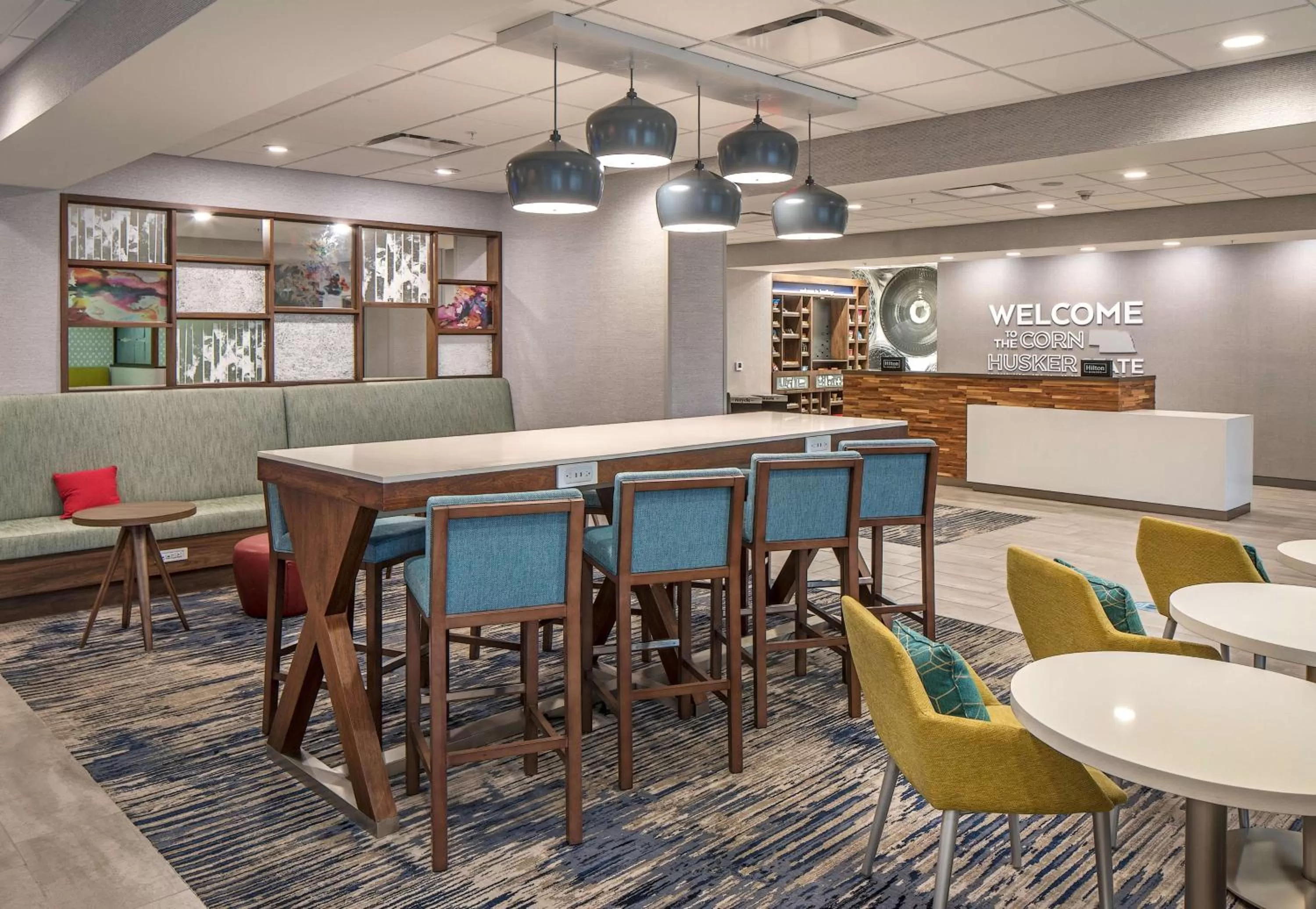 Lobby or reception in Hampton Inn Hastings