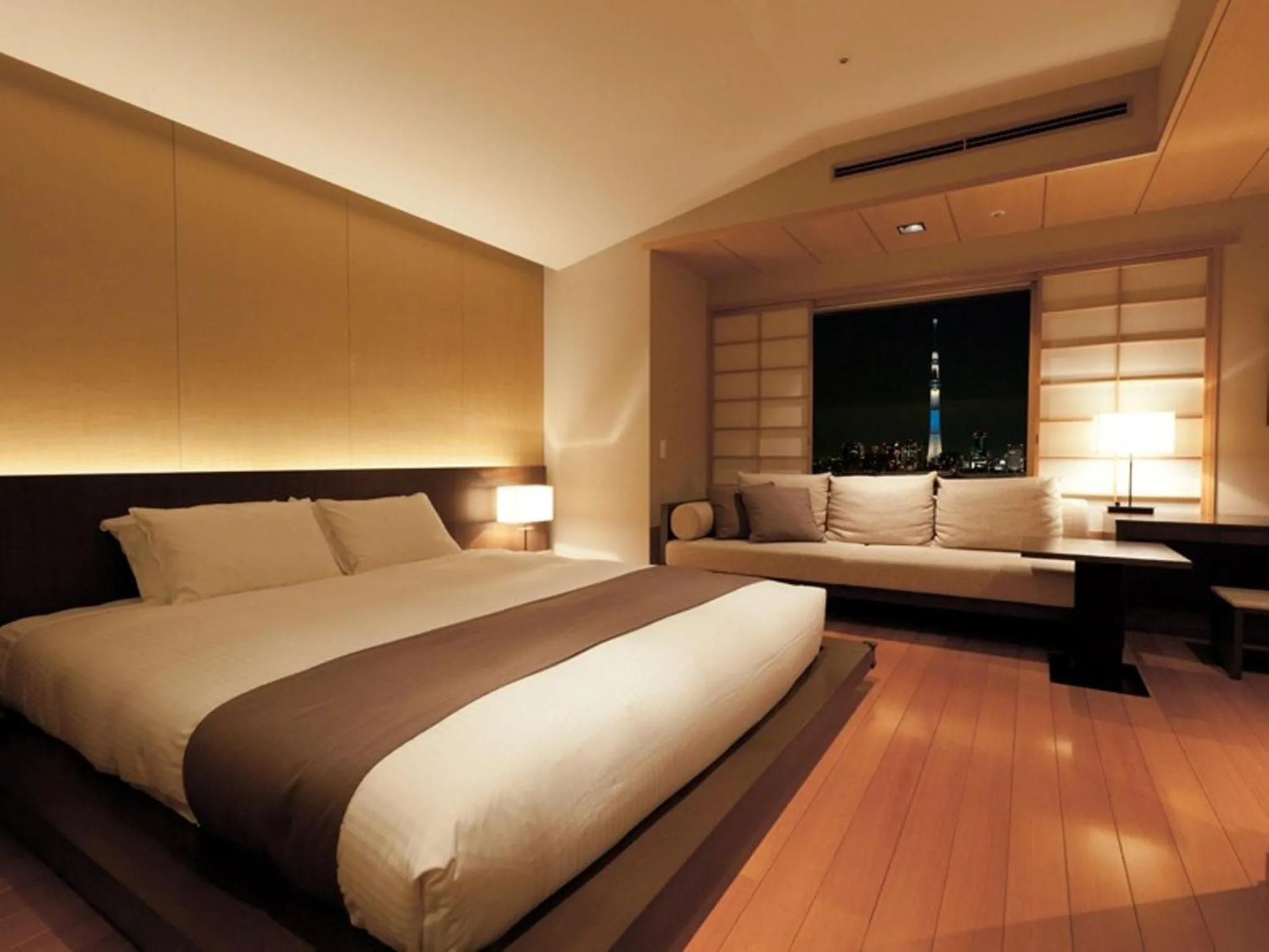 Bed in Hotel East 21 Tokyo