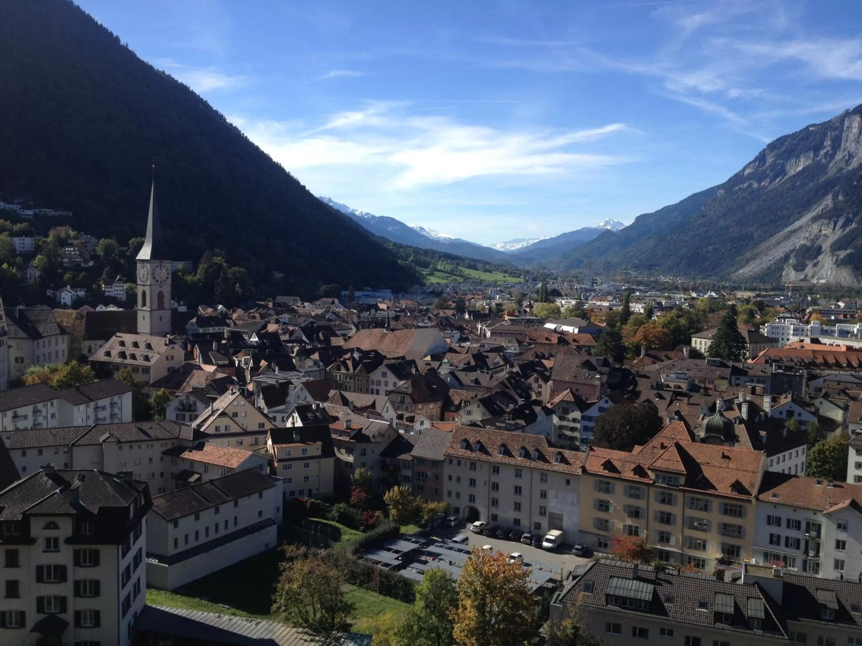 Bird's eye view in Central Hotel Post