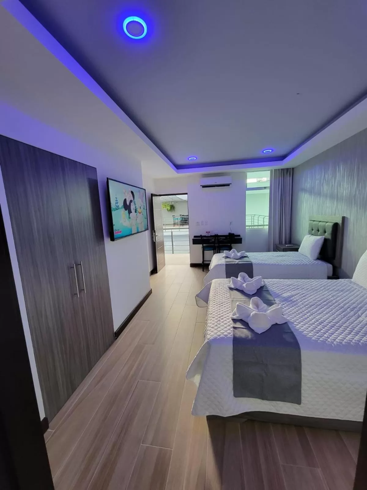 TV and multimedia, Bed in Hotel Cayuga