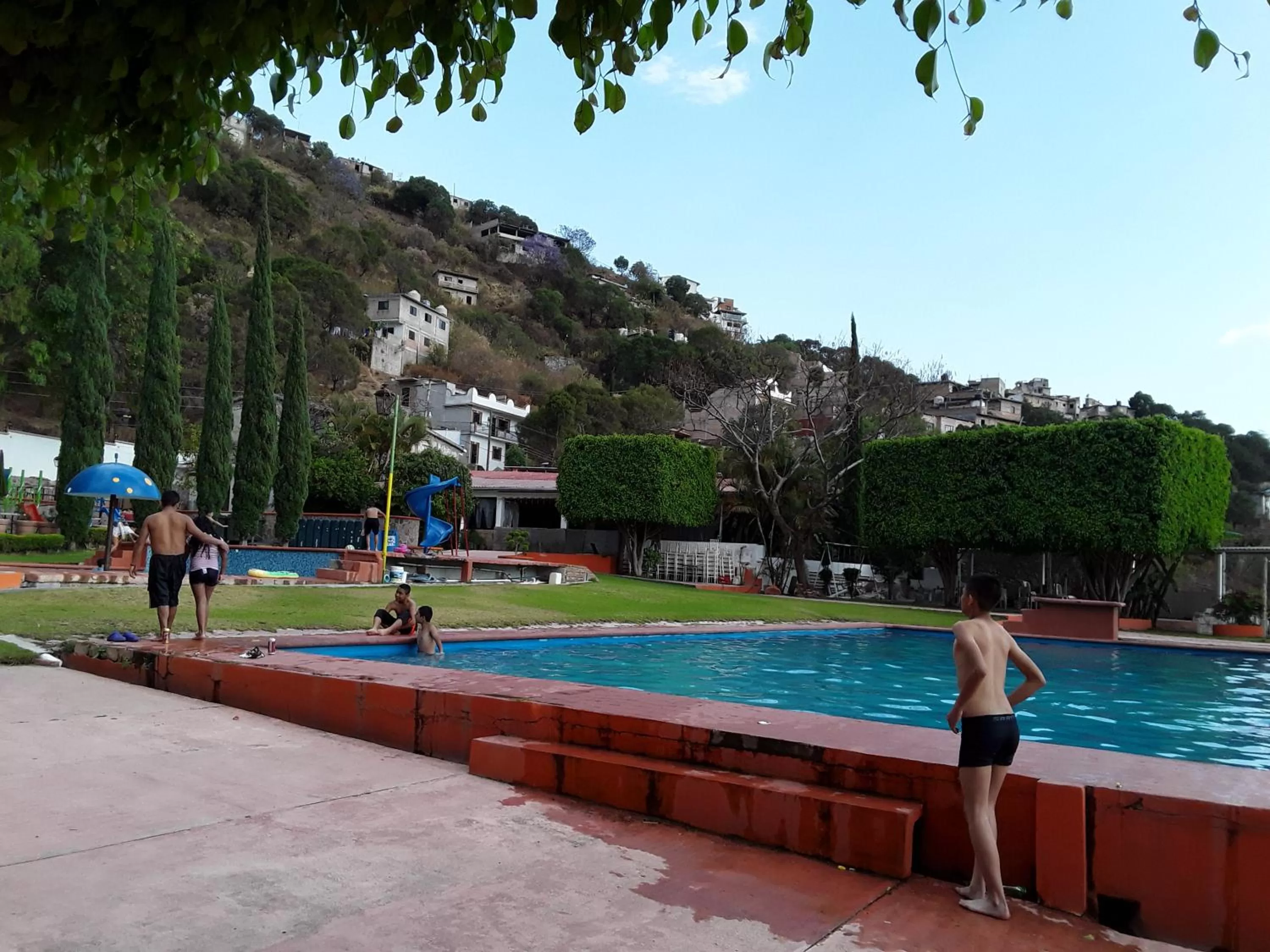 Swimming pool in Hotel & Balneario Los Angeles