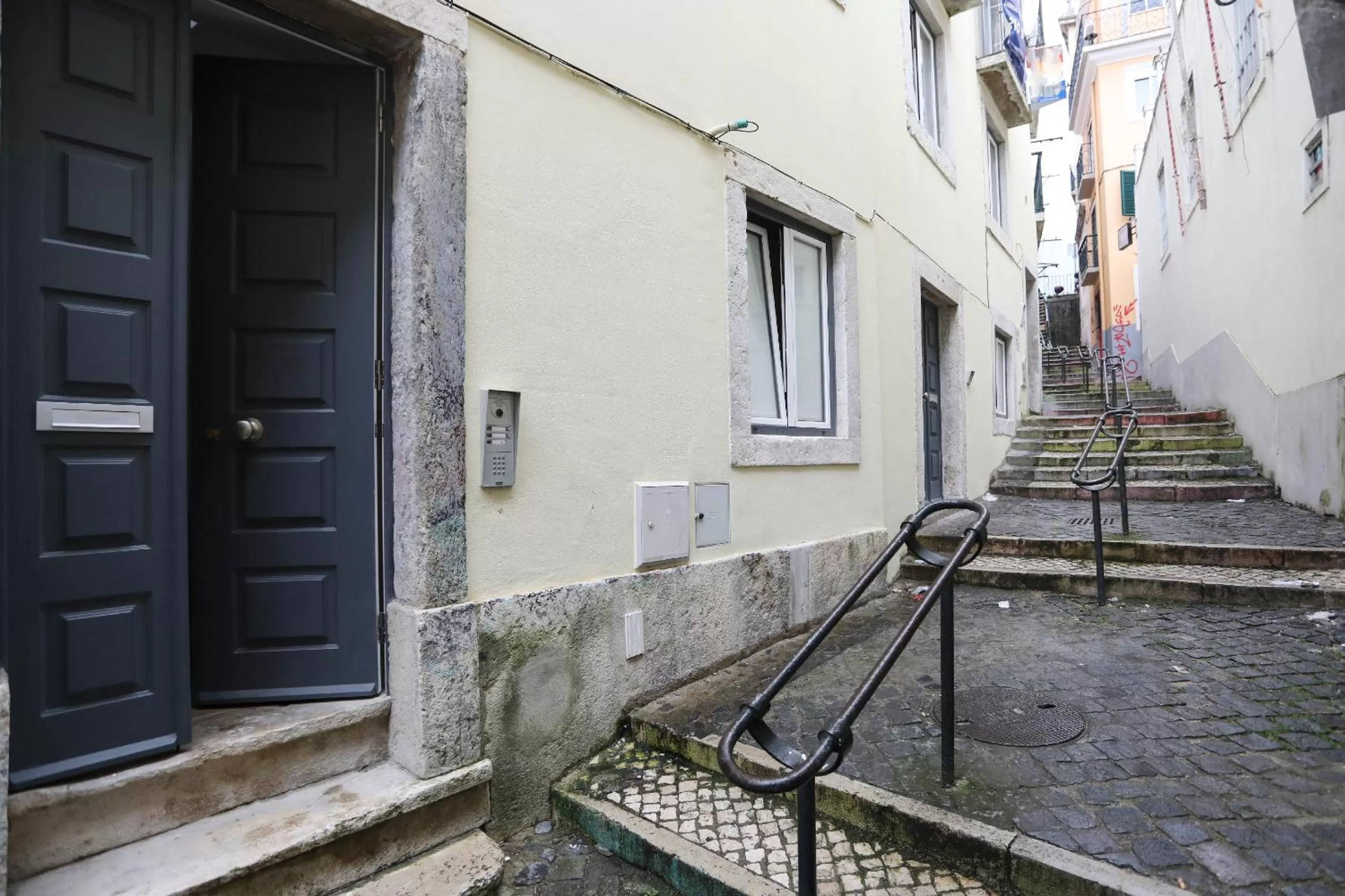 Street view in Loios Studios and Apartments