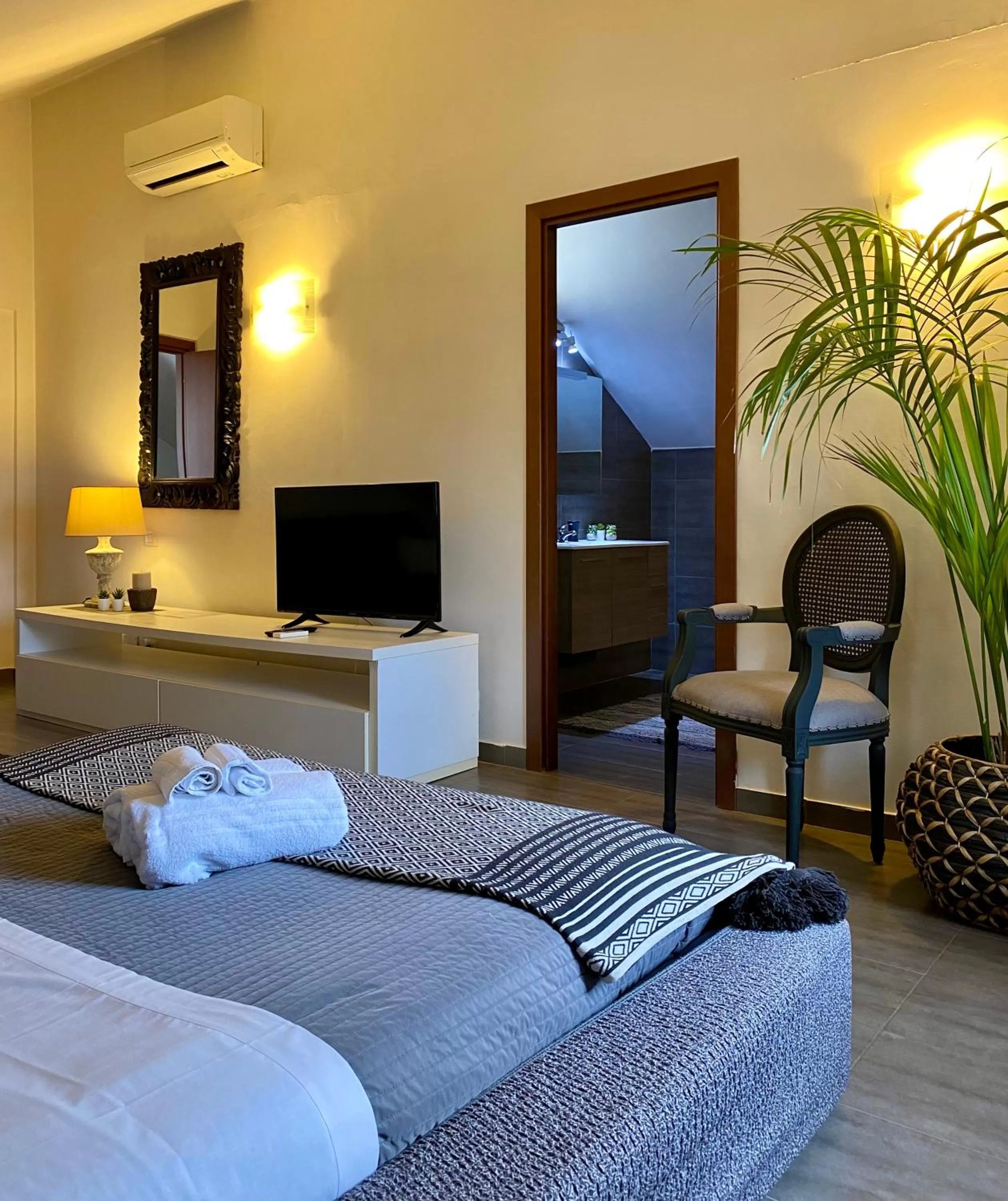 Bed in AgriSesto B&B