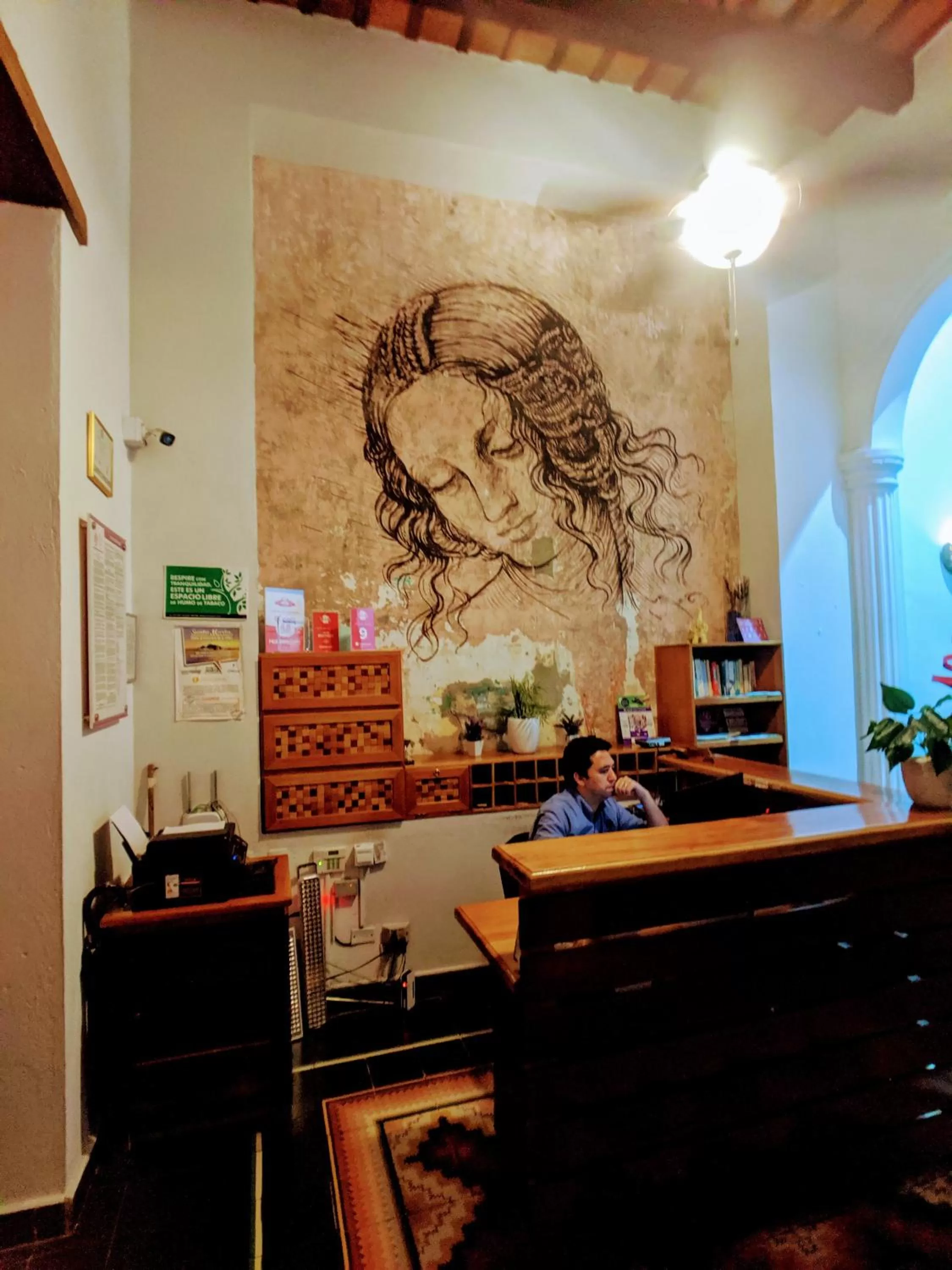 concierge, Lobby/Reception in Casa de Leda, a Kali Hotel