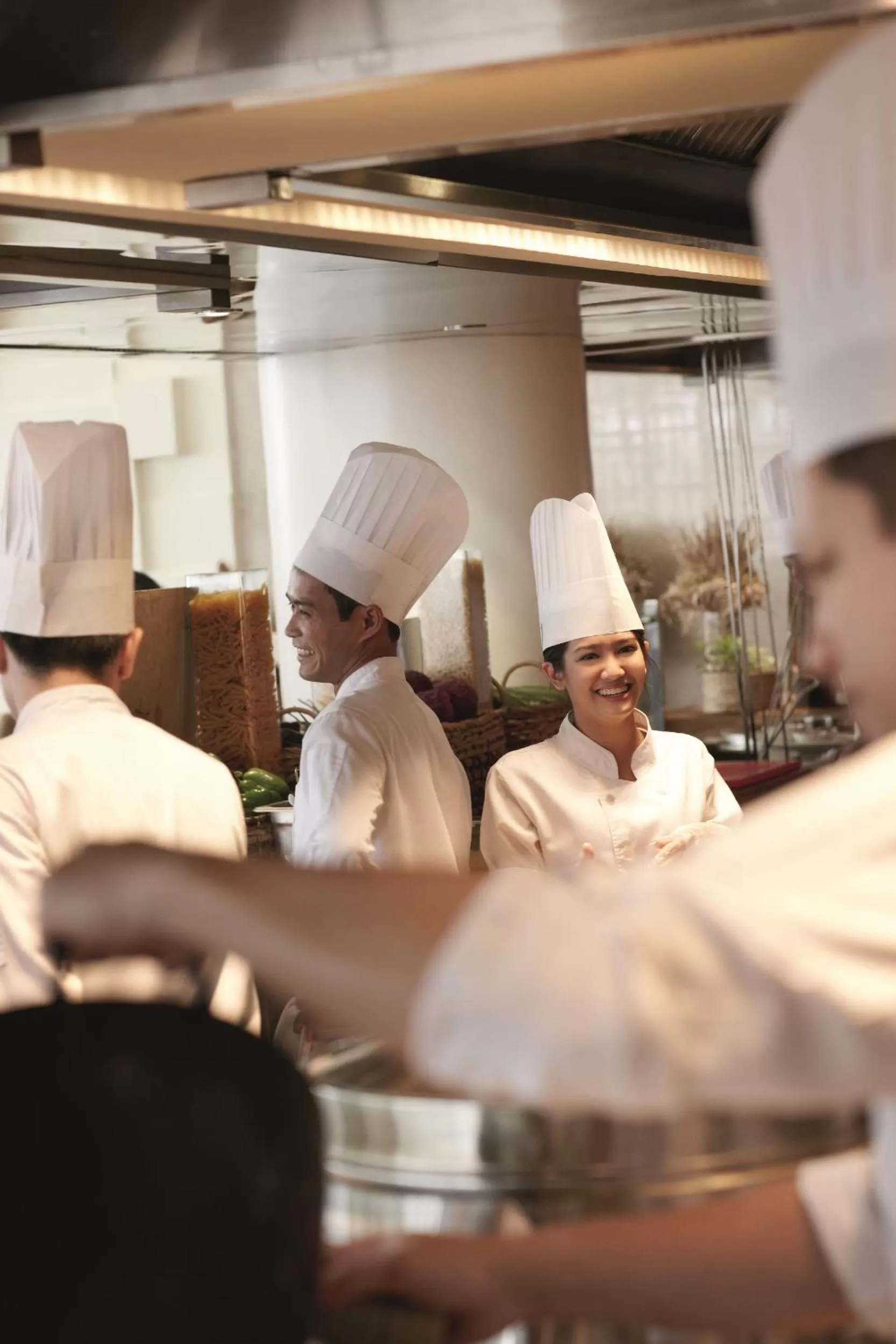 Staff in Raffles Makati