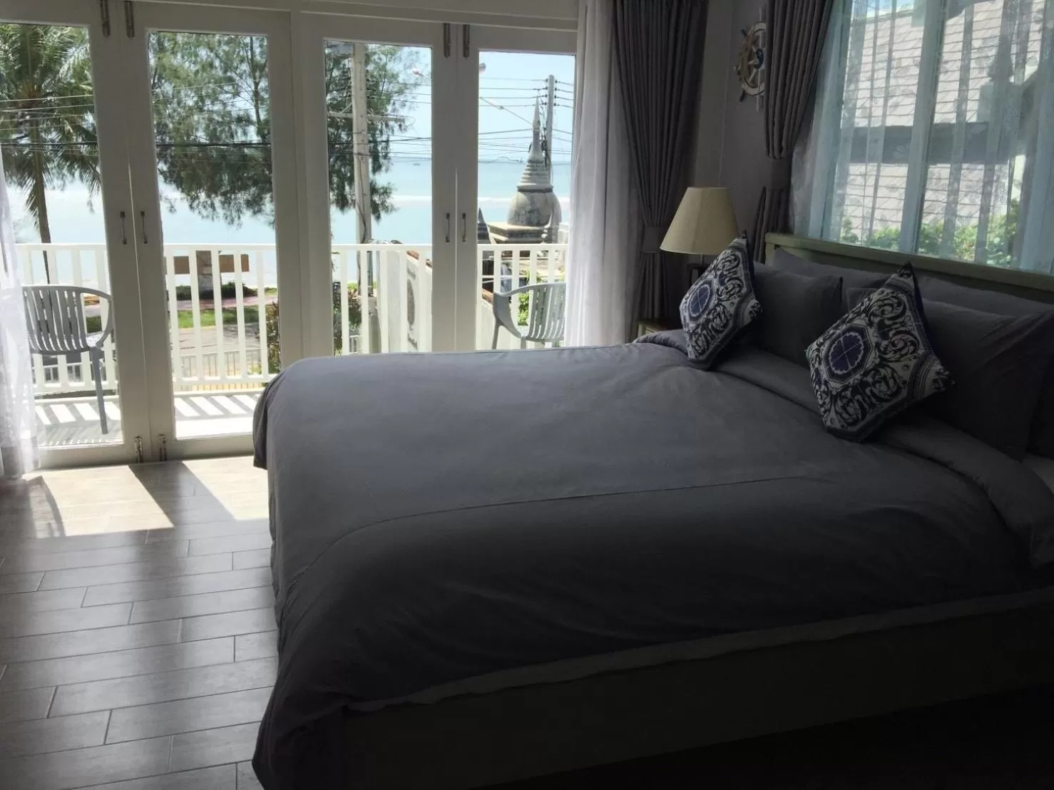 Bed in BC Summer Beach