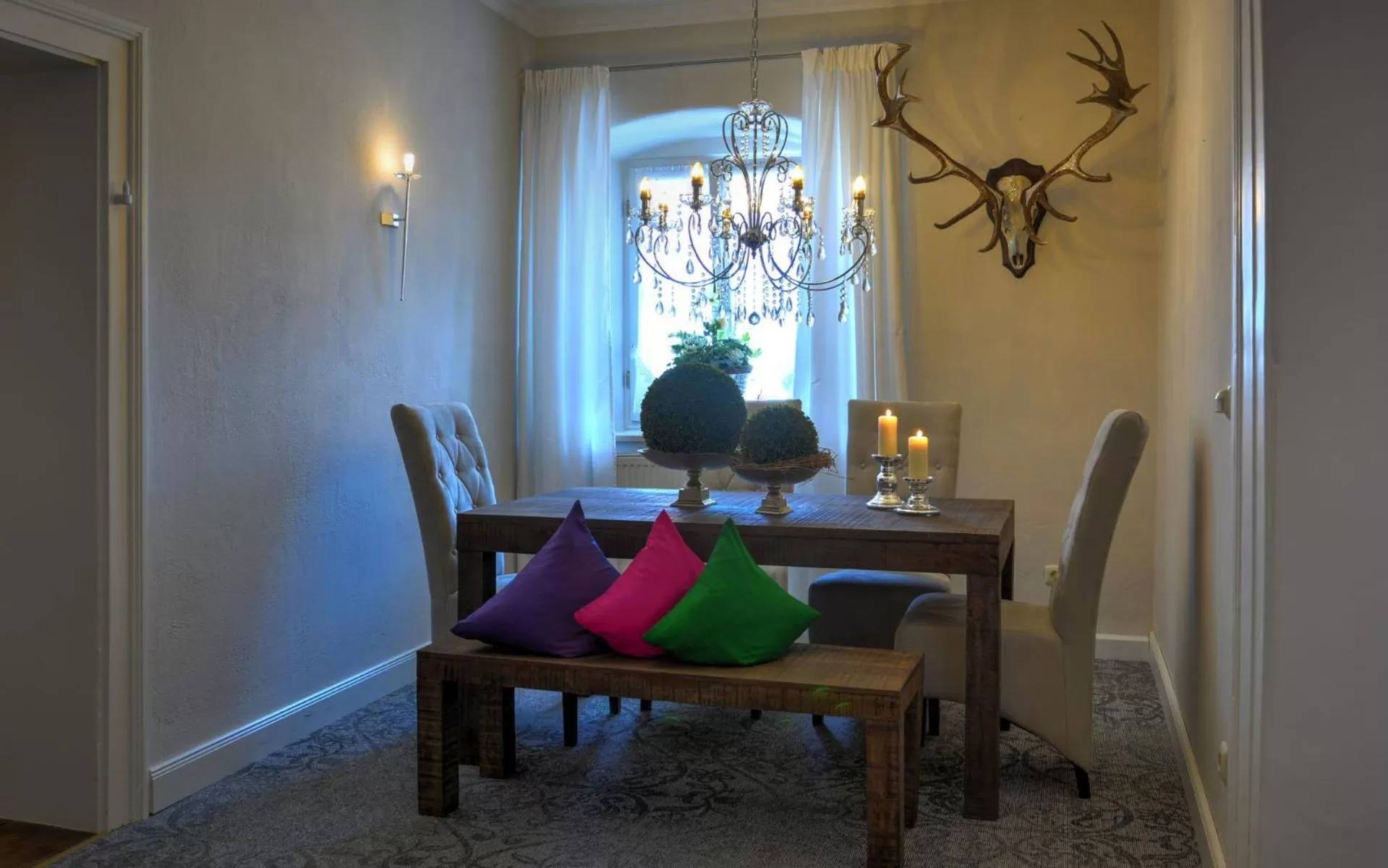 Decorative detail, Dining Area in Boutique Hotel POST ANDECHS