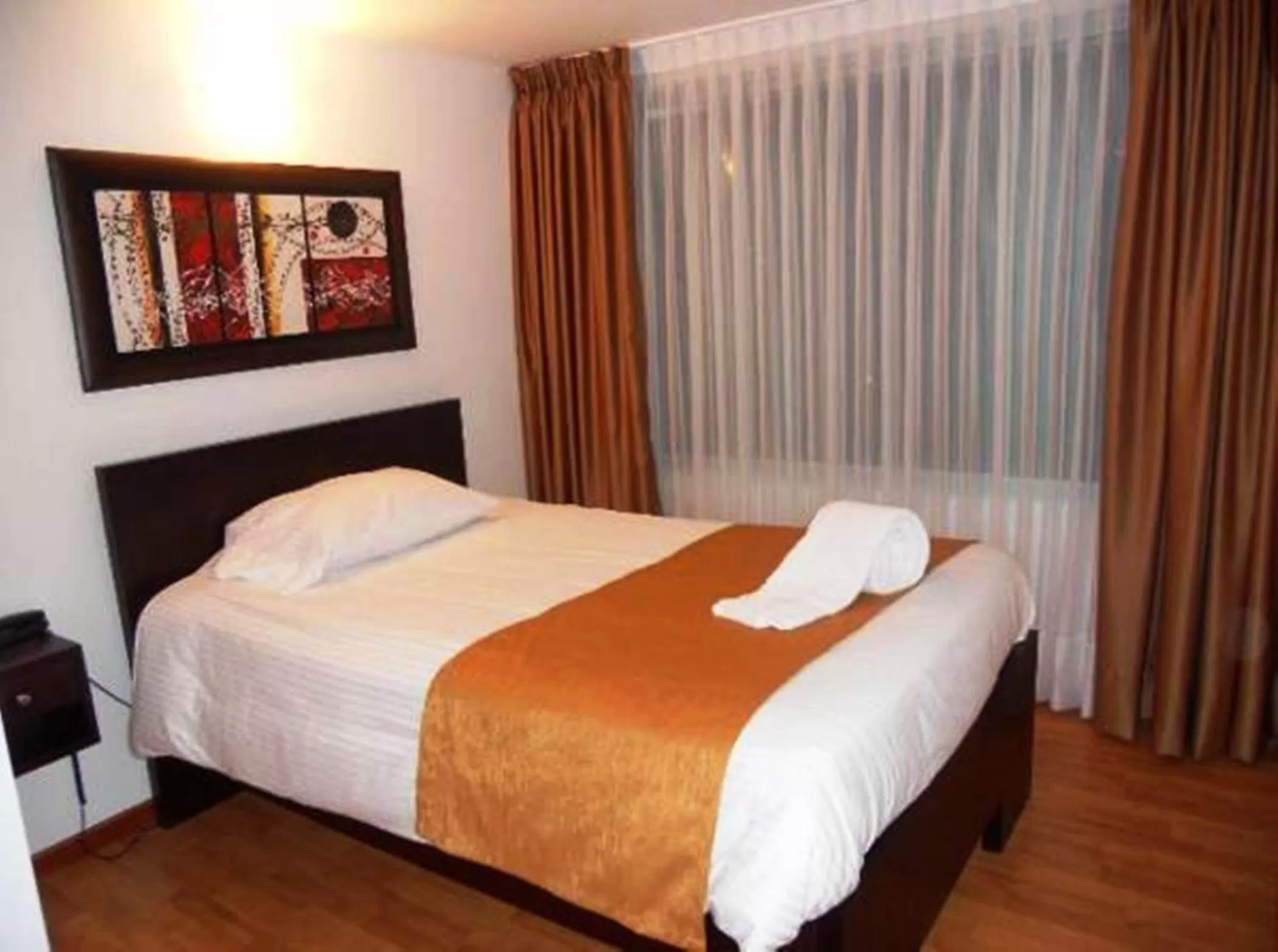 Bed in Hotel Expo Inn Embajada