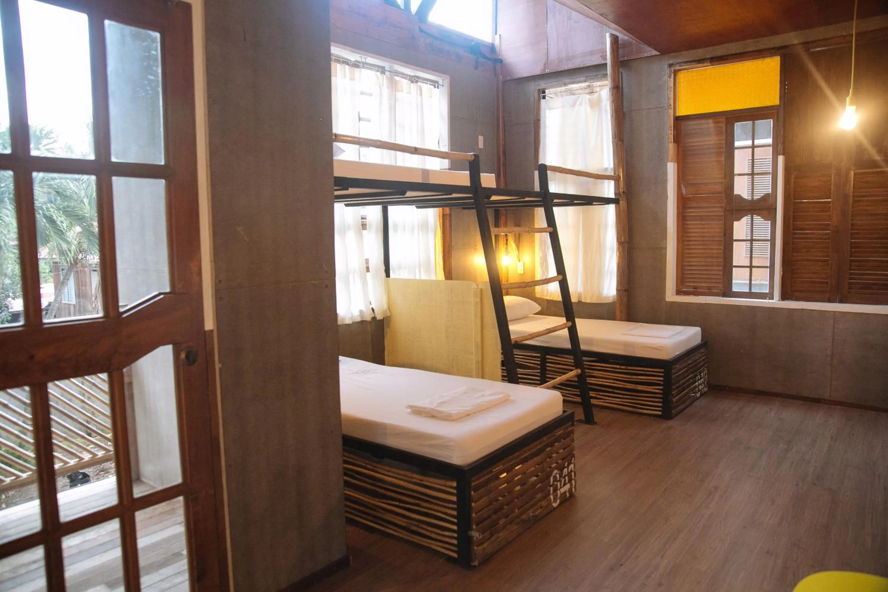 Bed in The Flying Fish Hostel