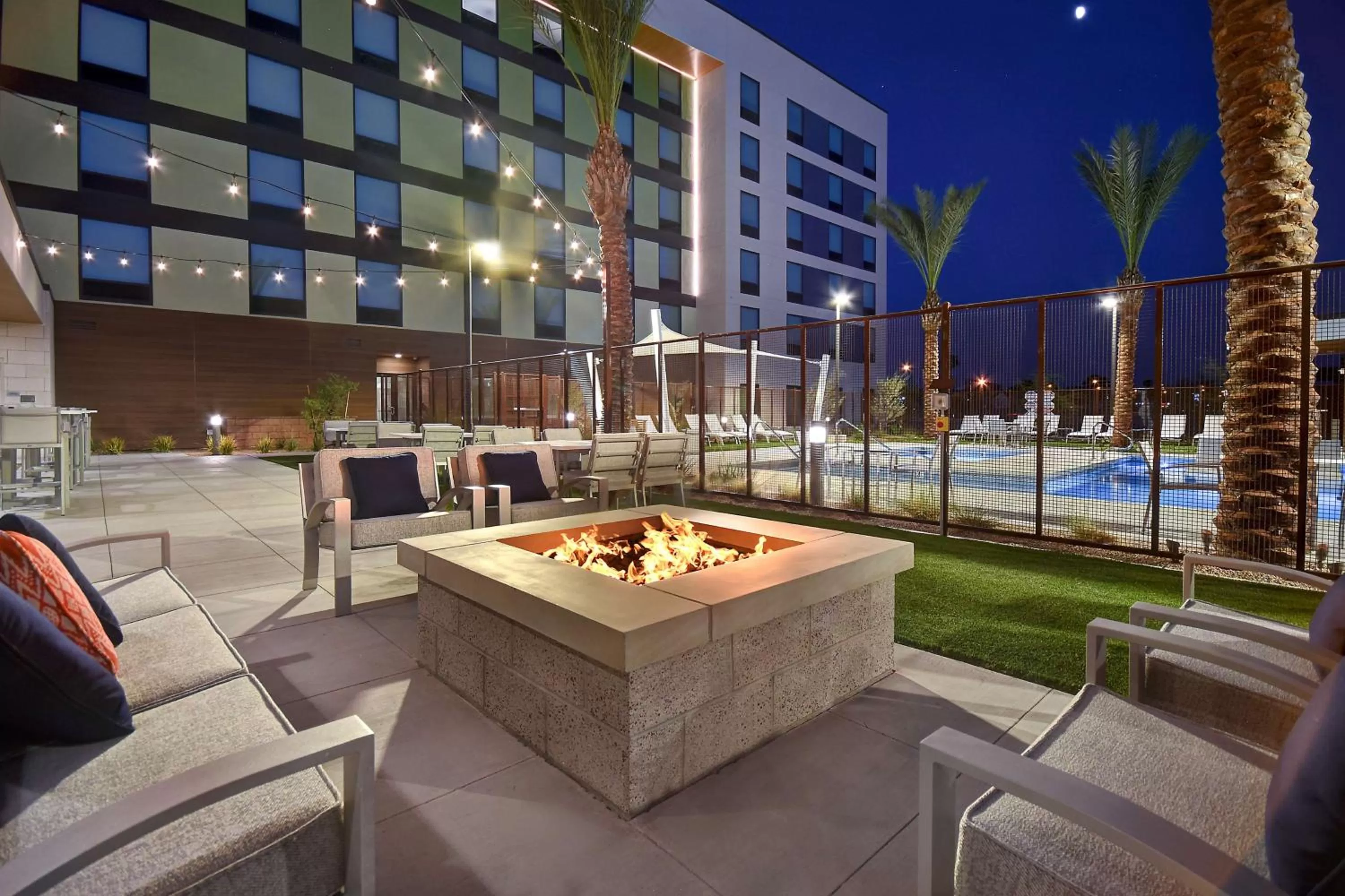 Patio in Home2 Suites by Hilton Las Vegas Convention Center - No Resort Fee