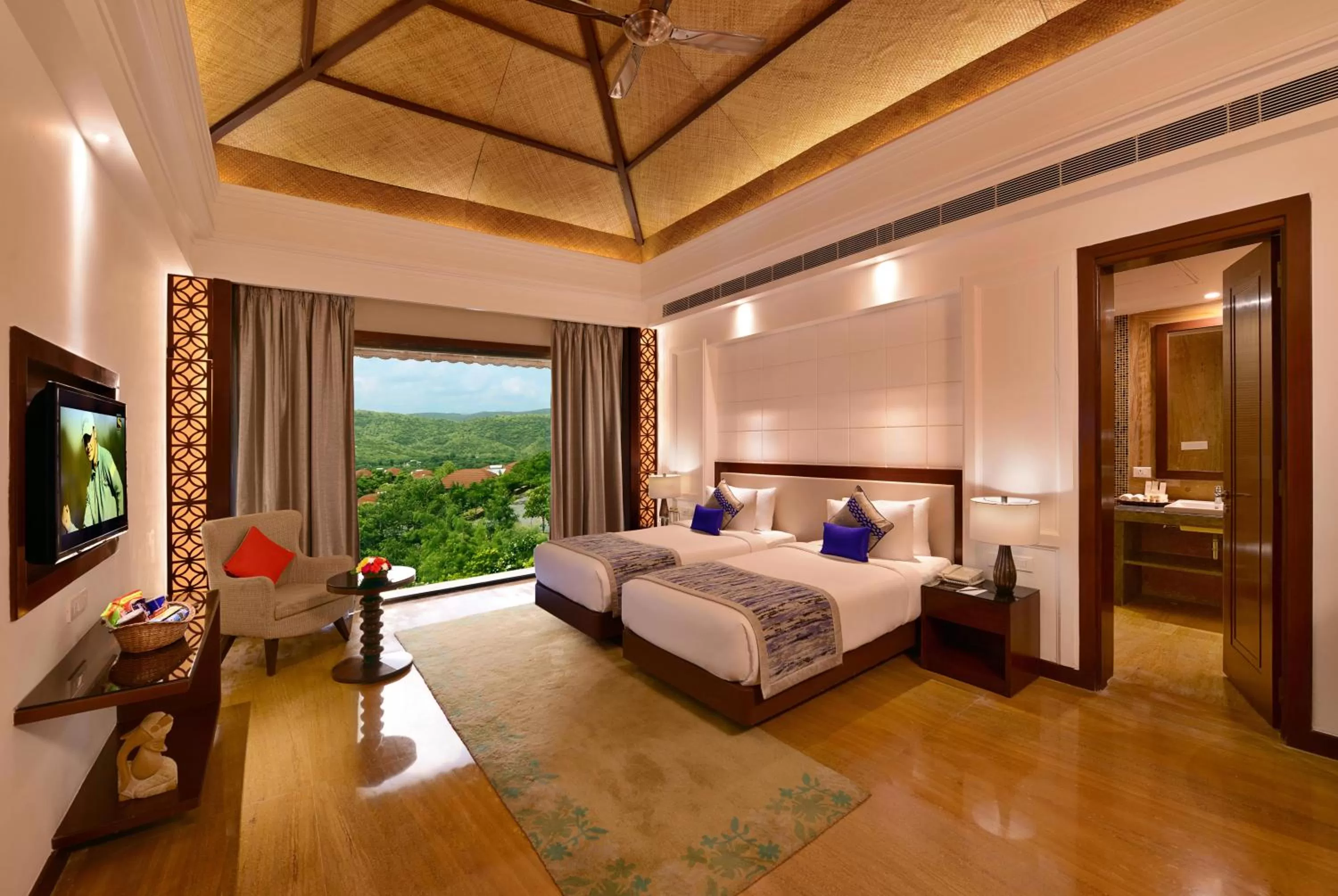 Bedroom, Bed in The Ananta Udaipur
