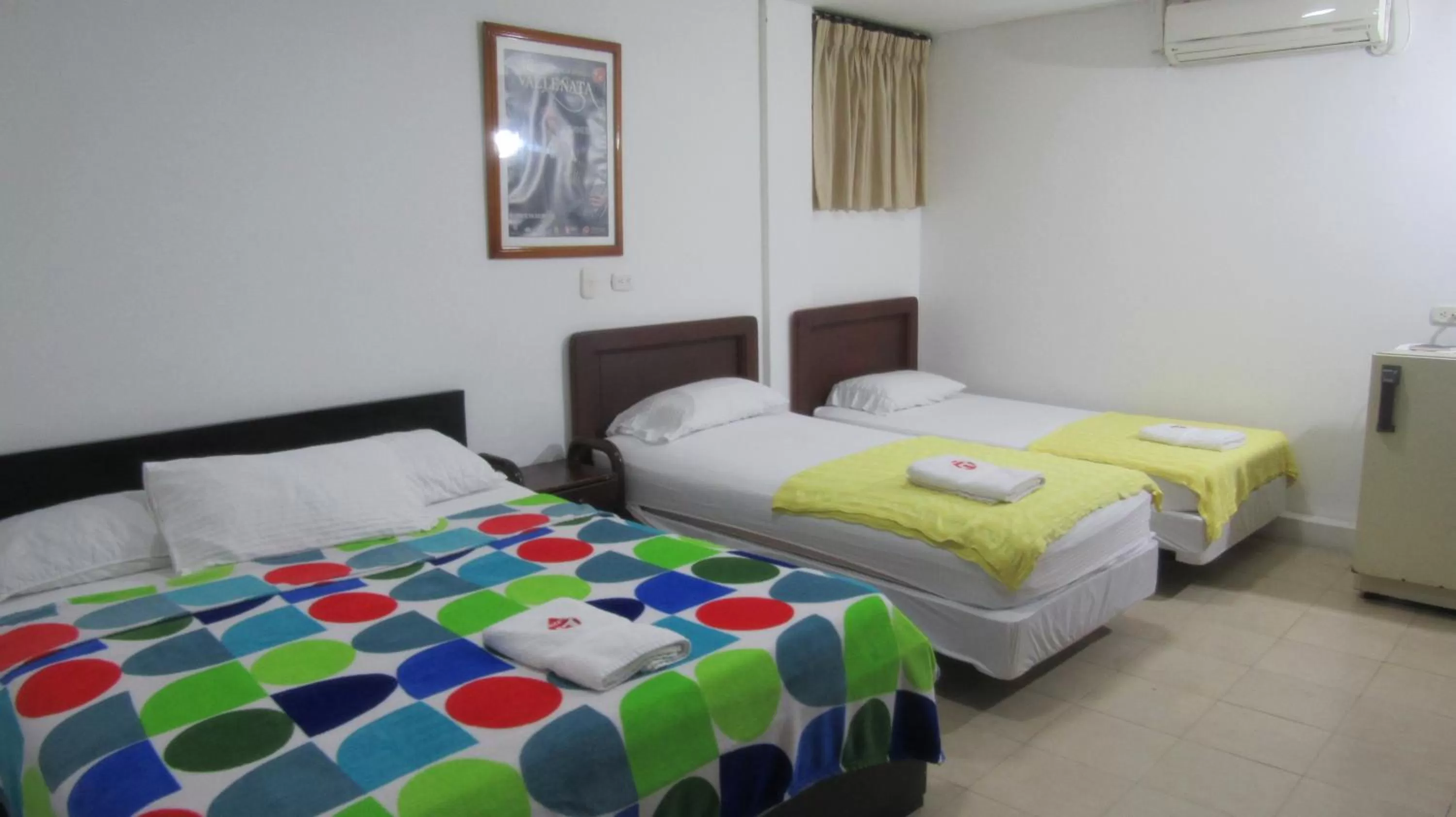 Bed in Hotel Nuevo Tio