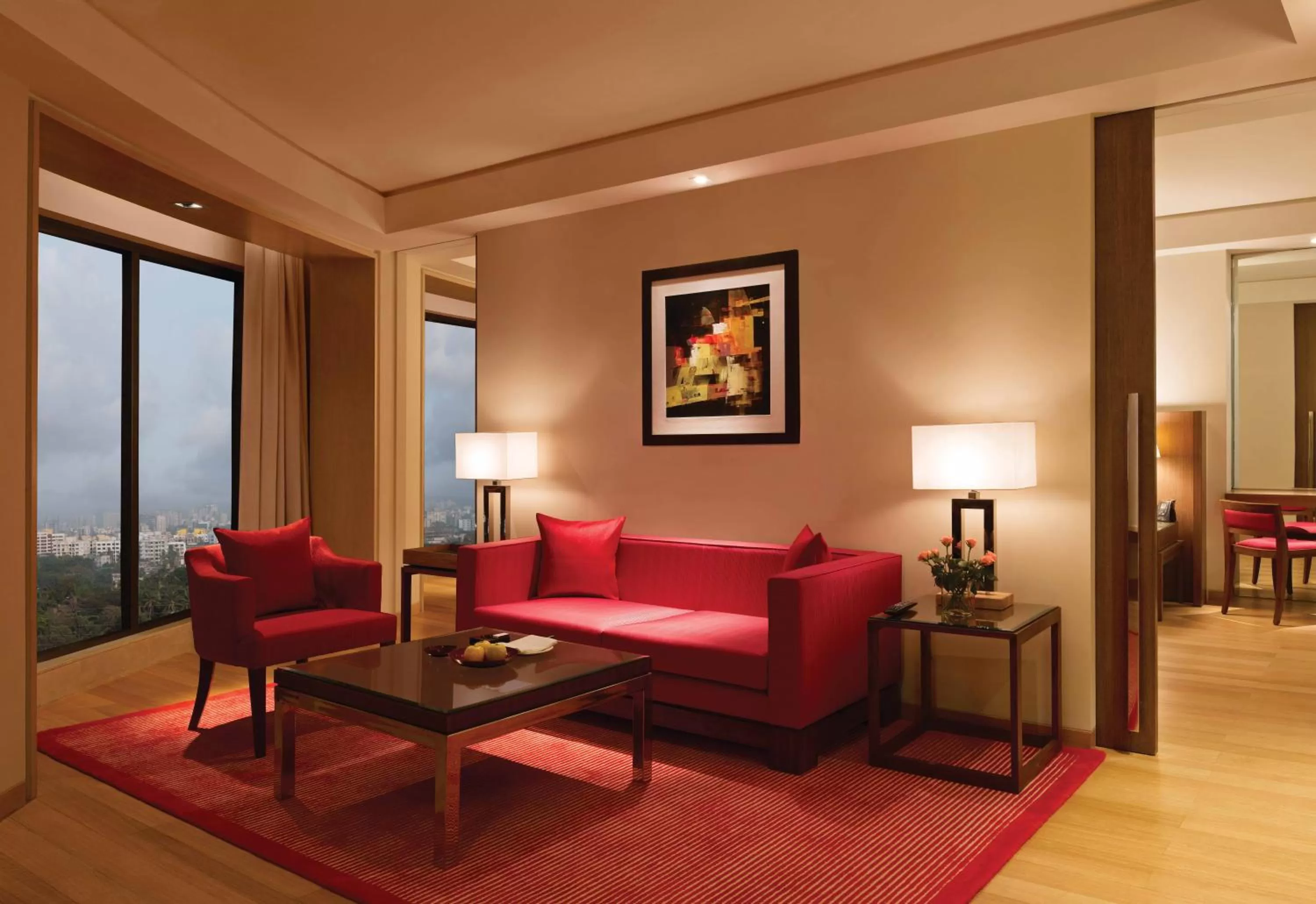 Living room in Trident Bandra Kurla