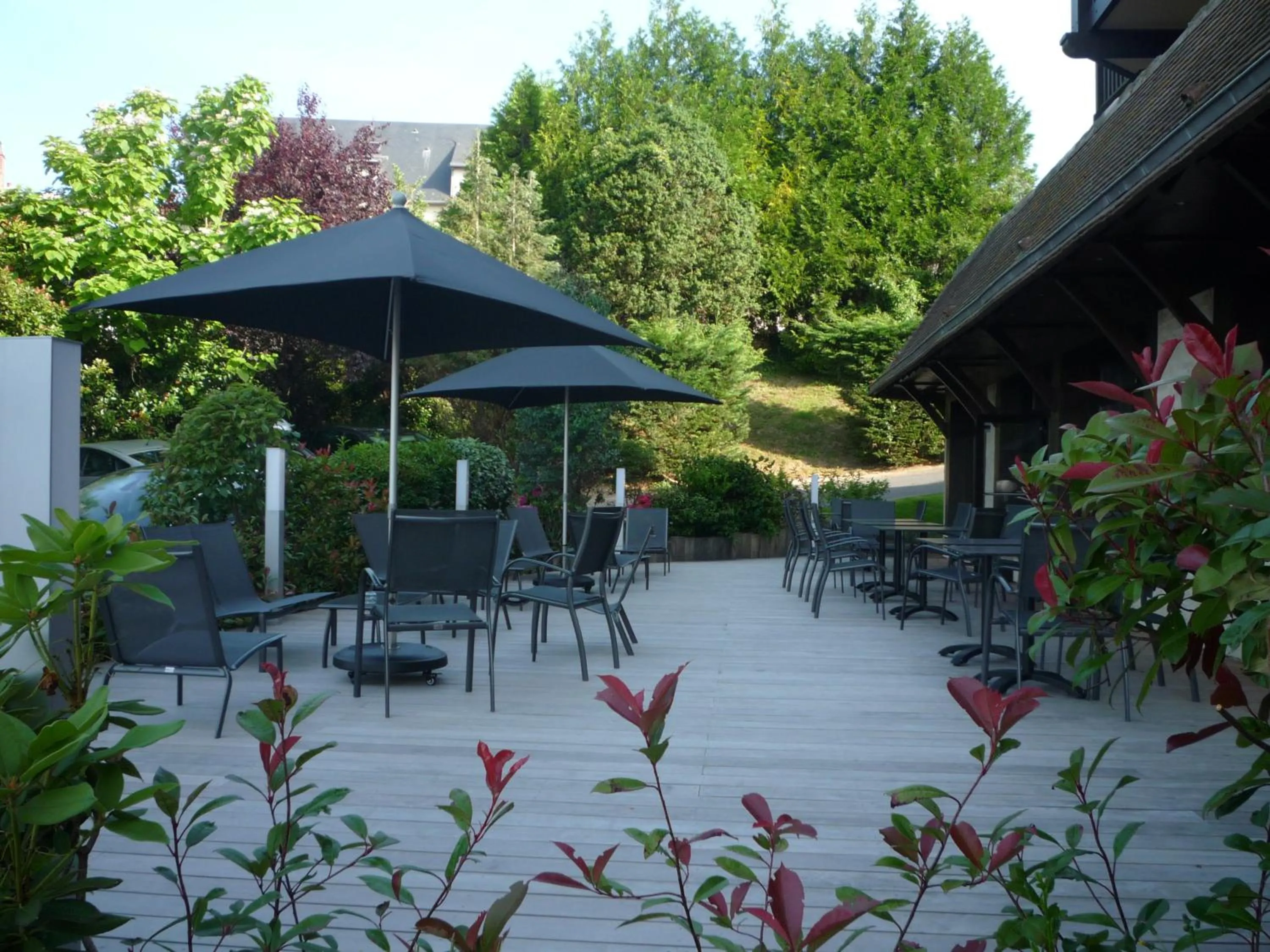 Balcony/Terrace in Best Western Plus Hostellerie Du Vallon