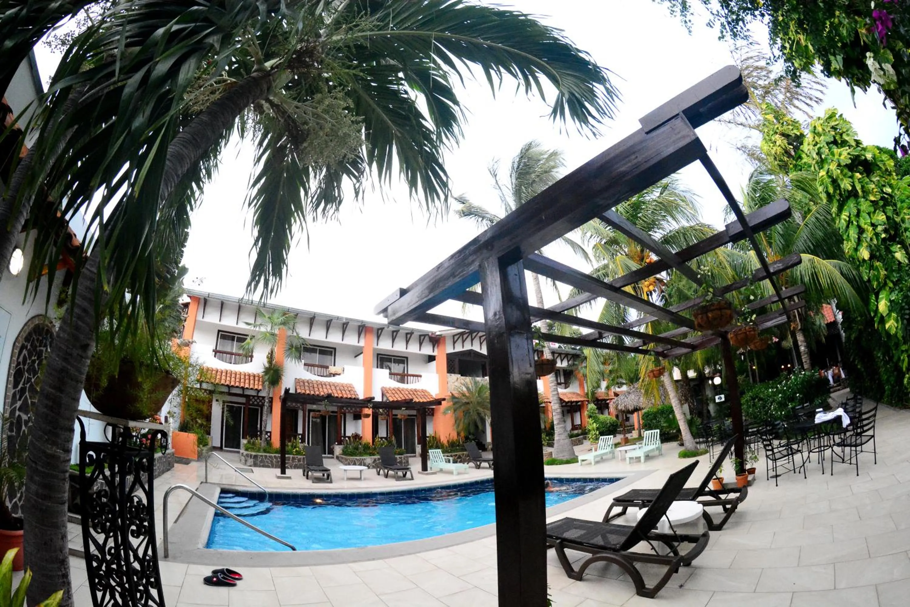 Swimming pool in Hotel Europeo