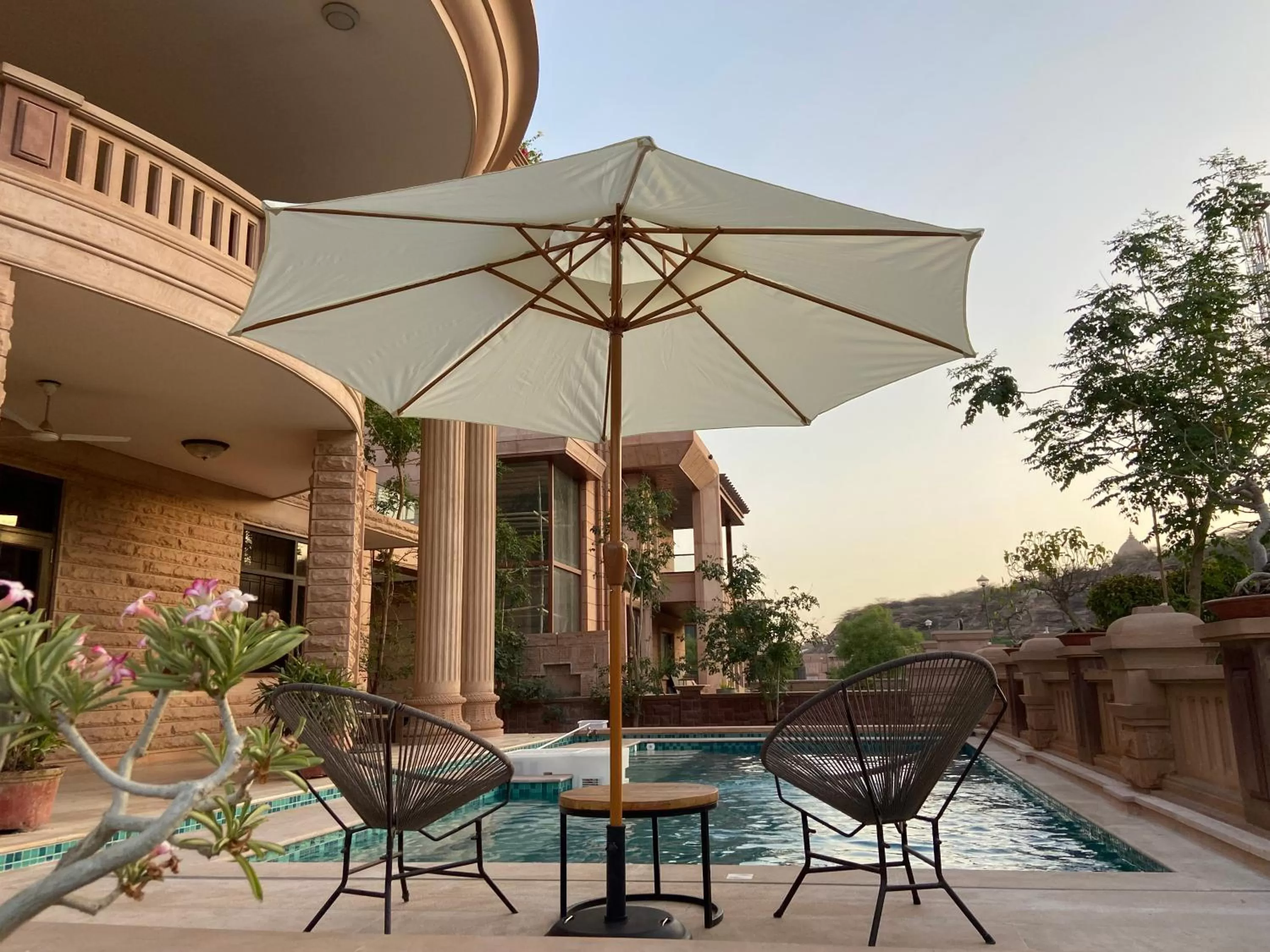 Swimming pool in The Almond Tree