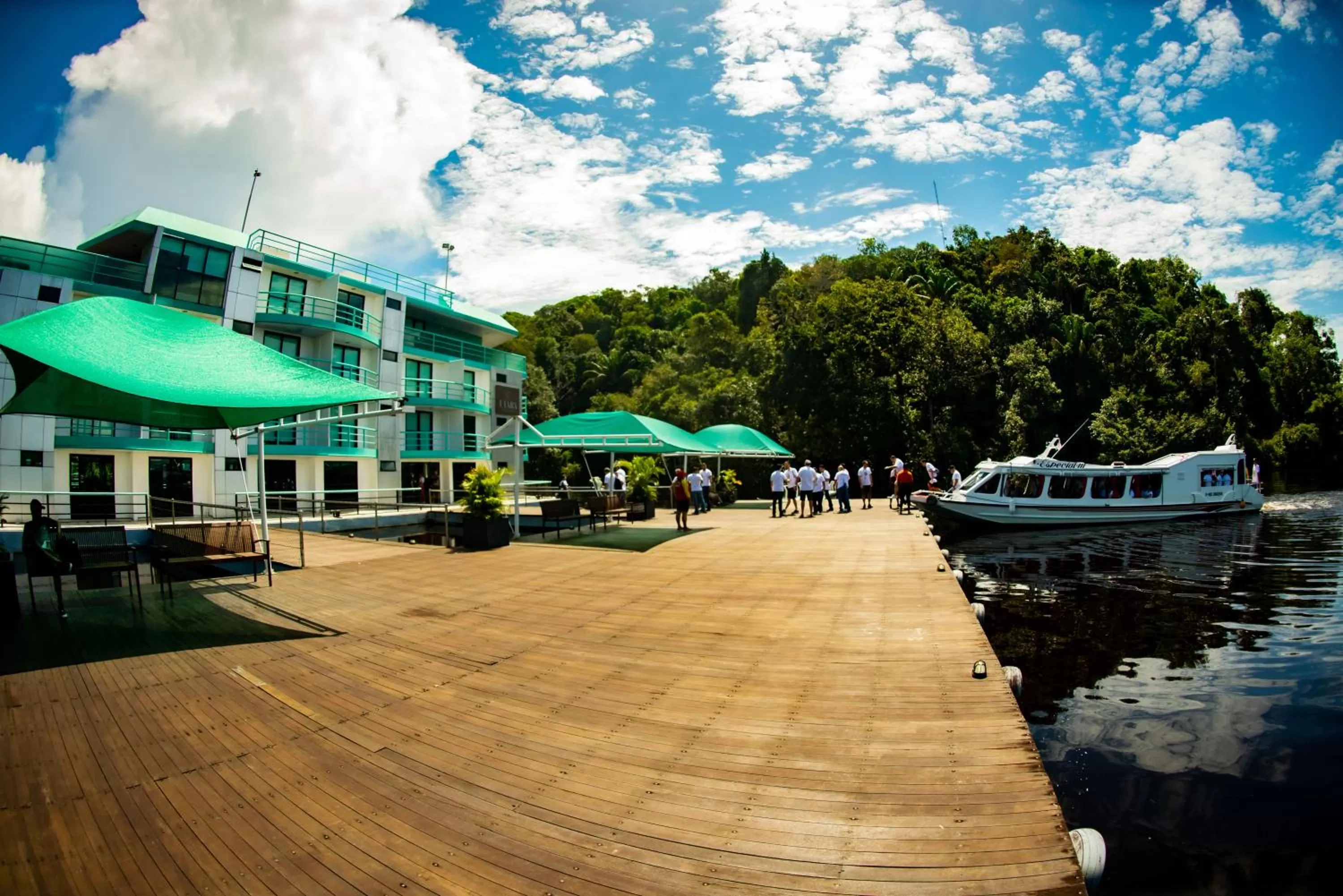 Facade/entrance in Uiara Amazon Resort