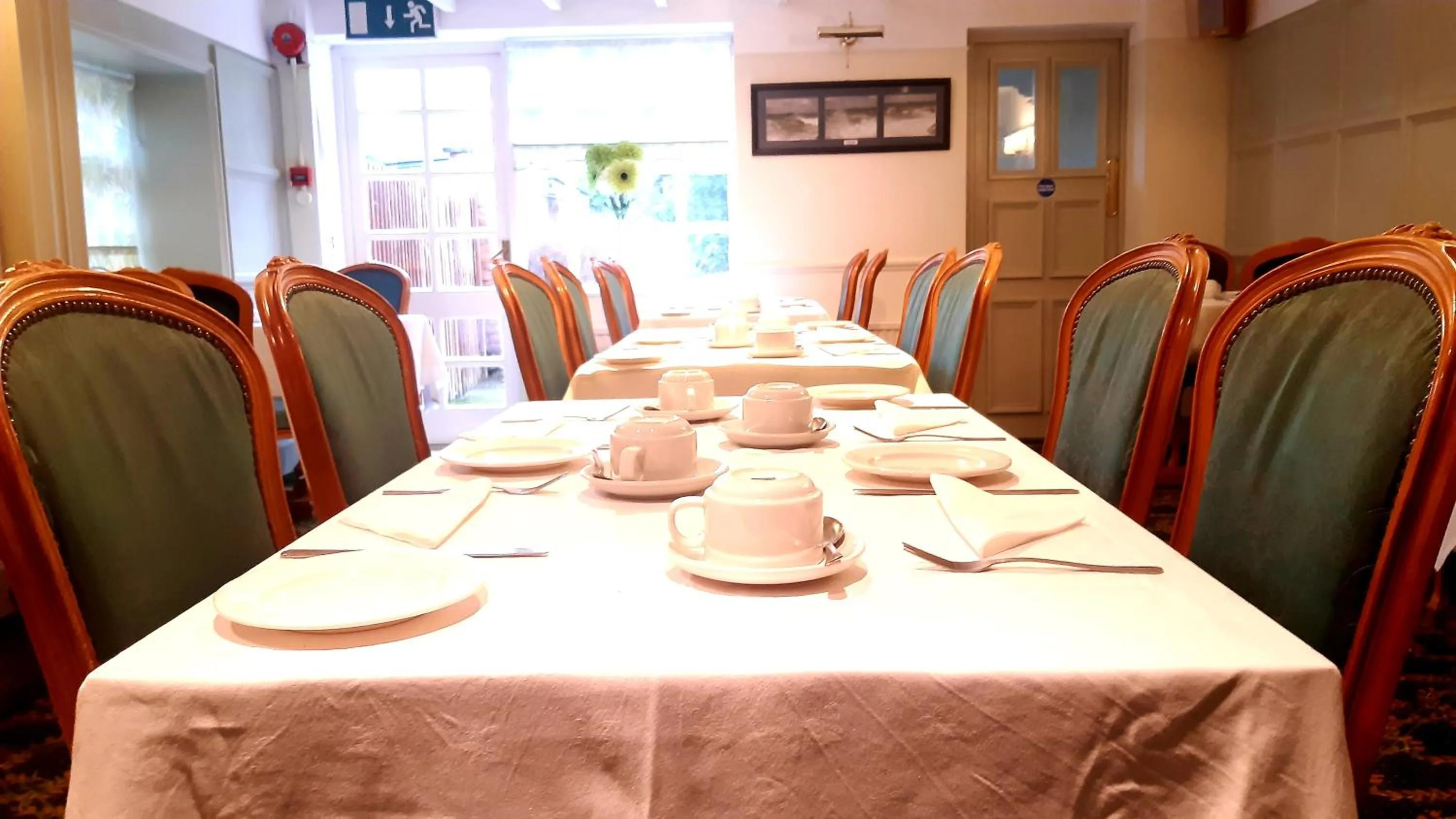 Breakfast in Wincham Hall Hotel