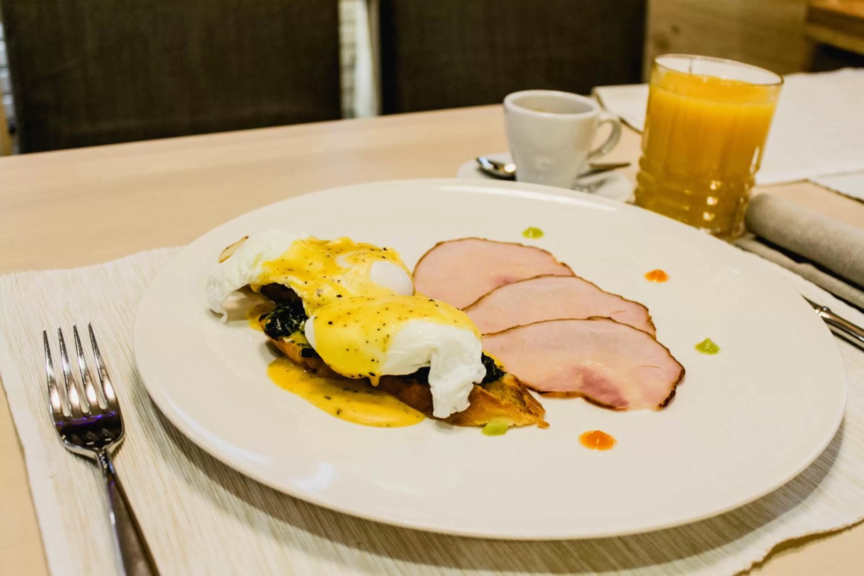 Continental breakfast in Patio di Fiori
