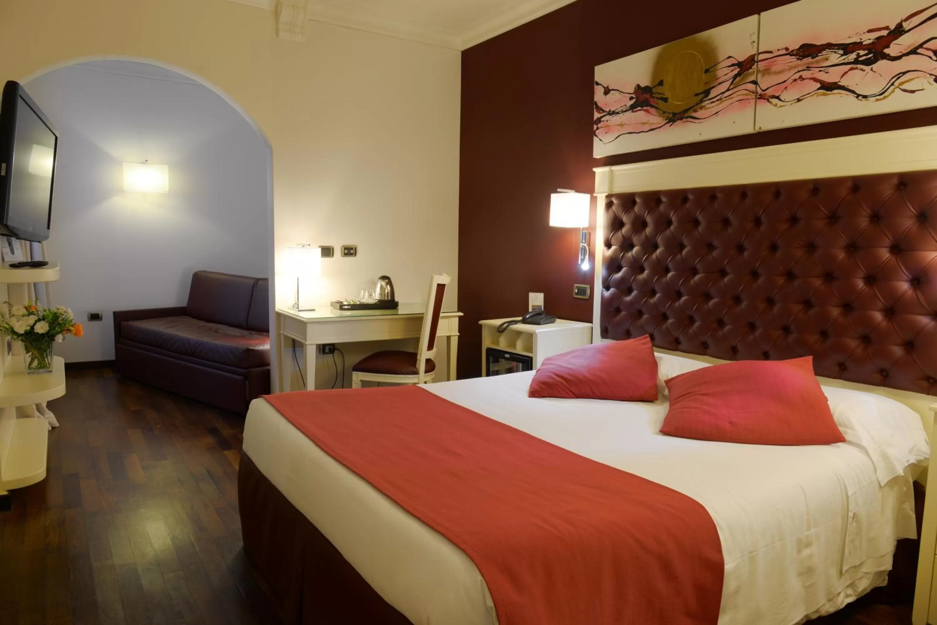 Bedroom, Bed in Trilussa Palace Hotel Congress & Spa