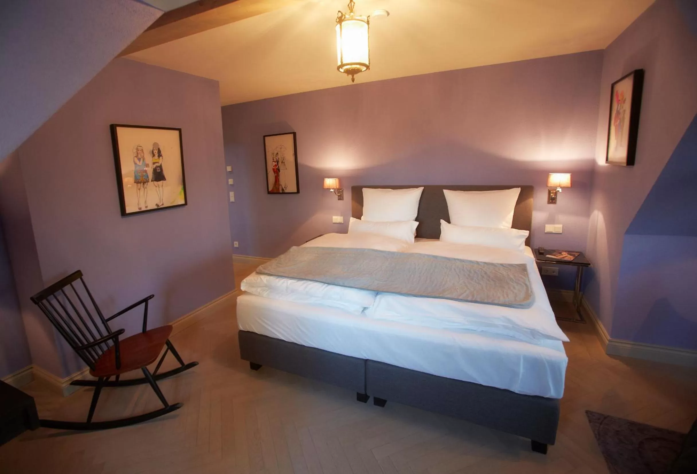 Bed in Auberge de Temple