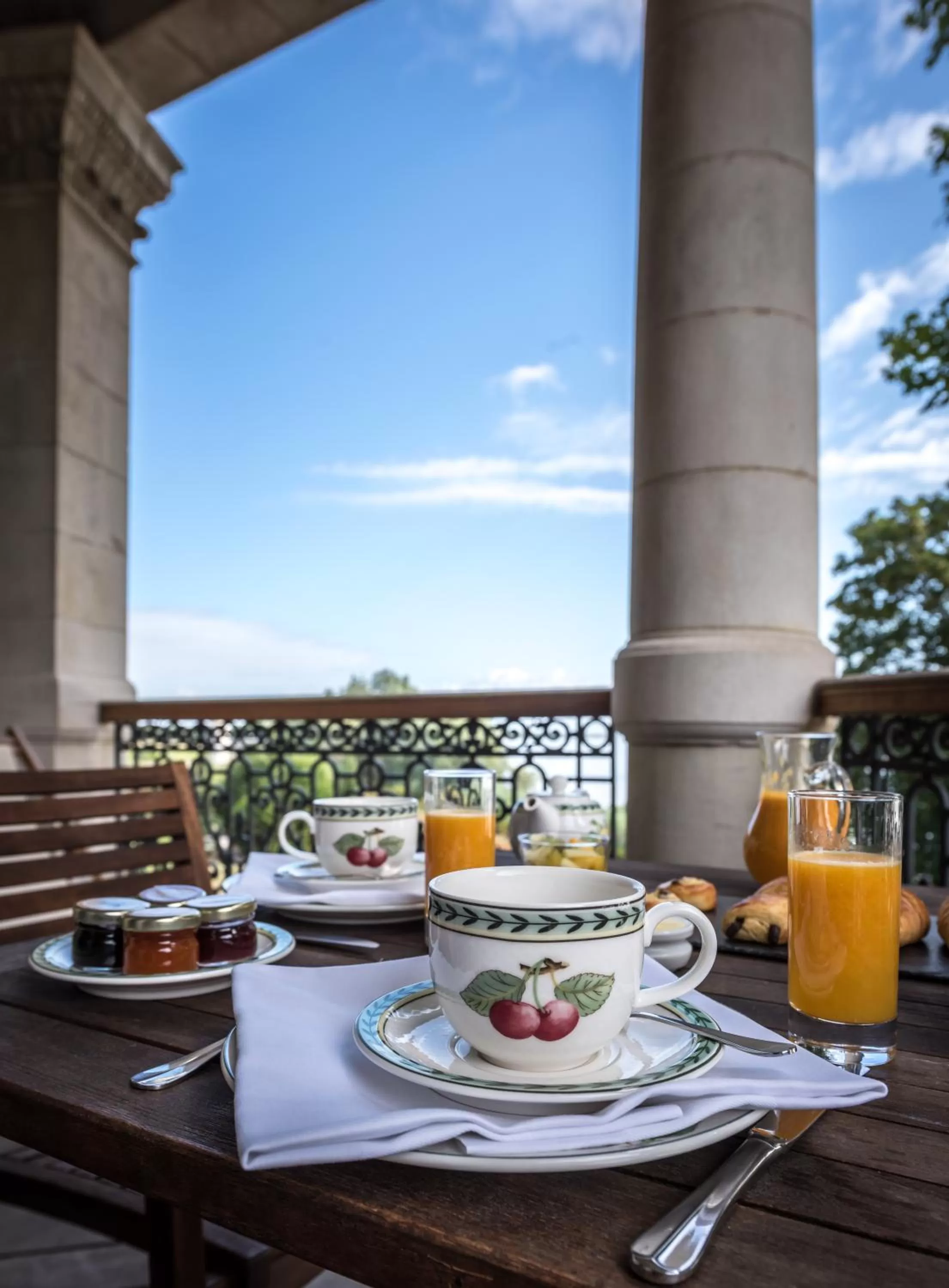 Breakfast in Château Grattequina Hôtel