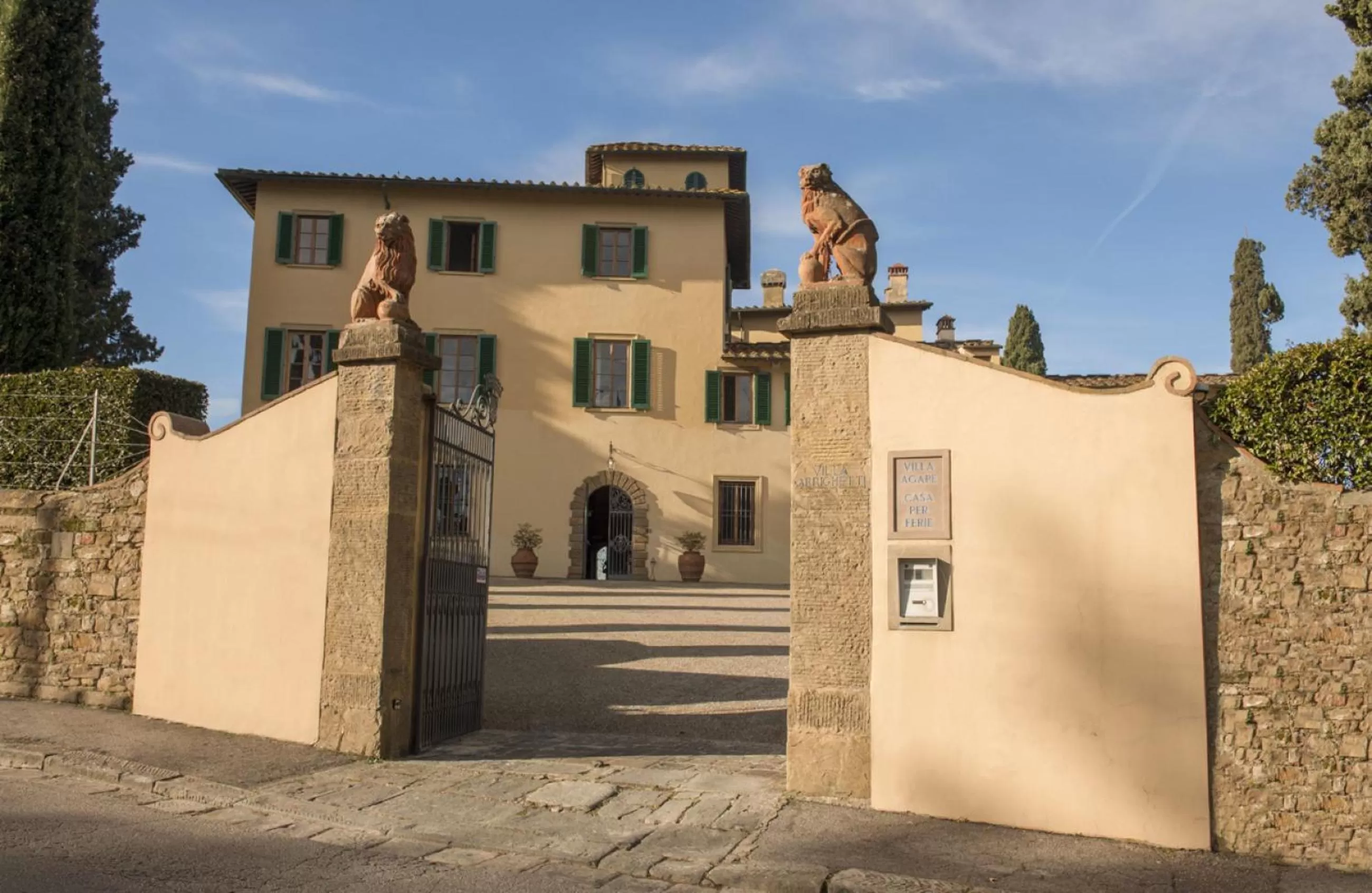Facade/entrance in Art Hotel Villa Agape - Place of Charme