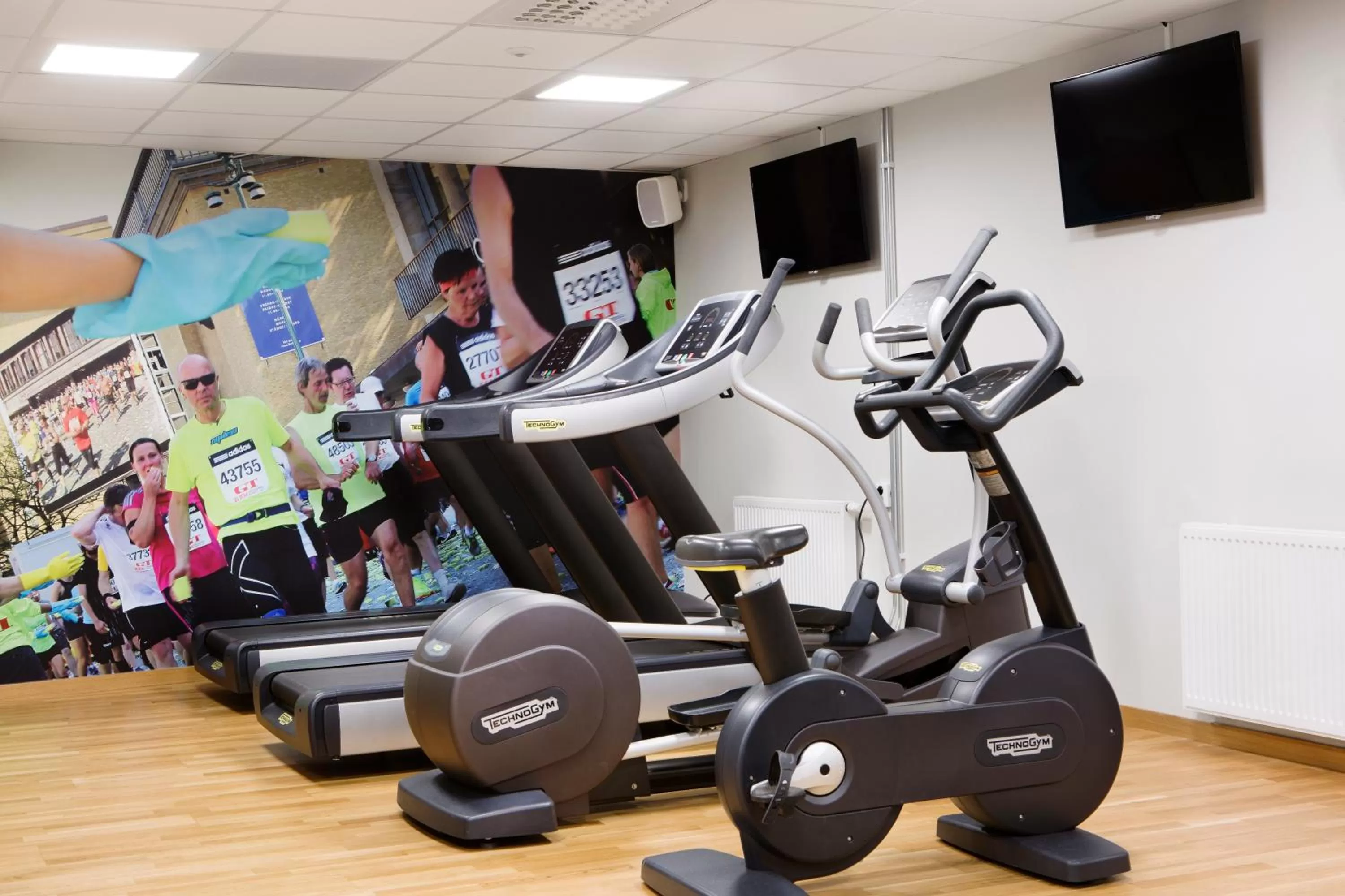 Fitness centre/facilities in Comfort Hotel Göteborg