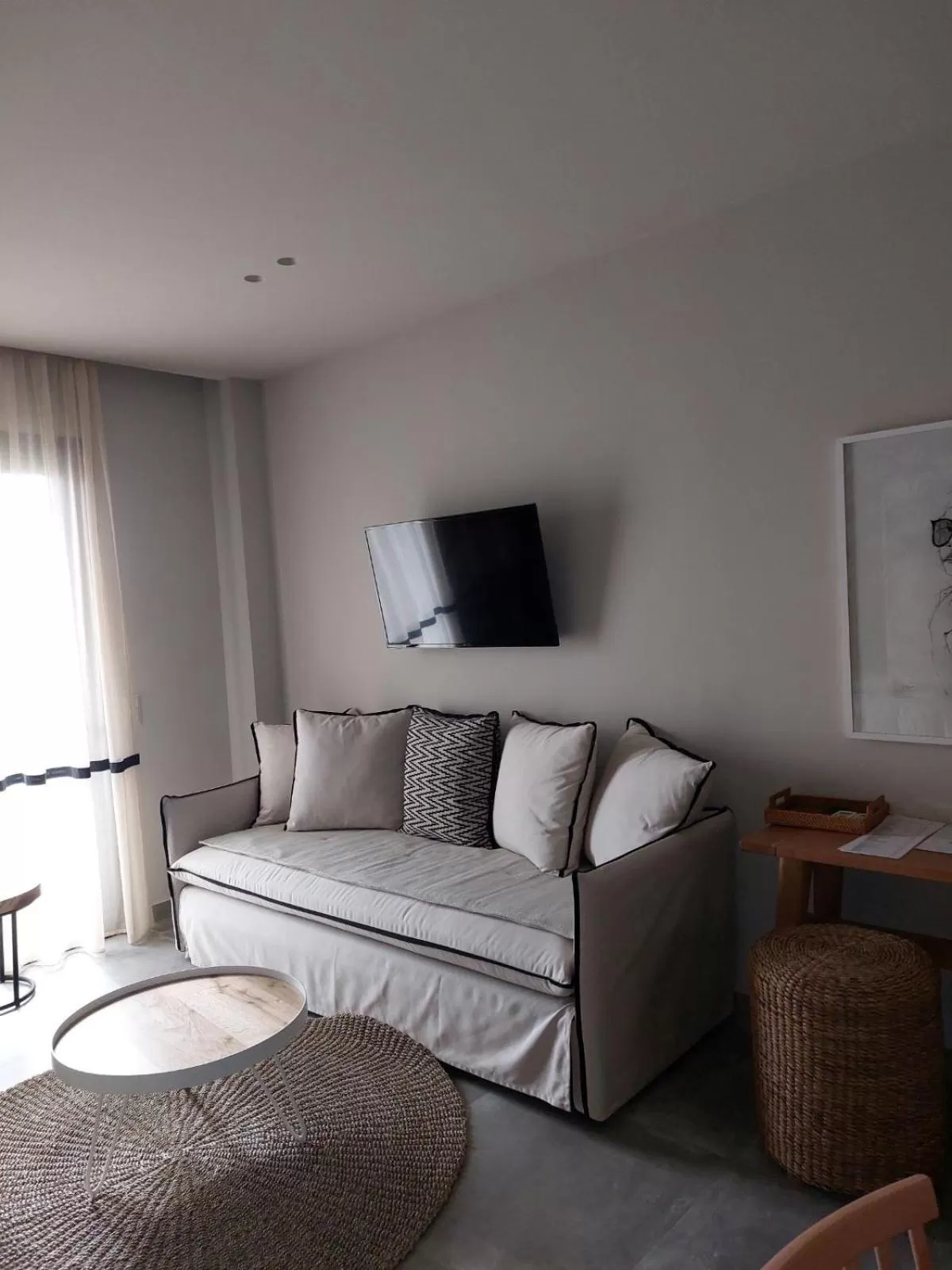 Seating area in Chapter 02 Gallery Suites