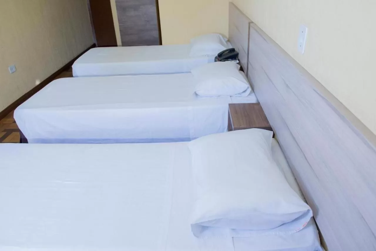 Bedroom, Bed in hotel iguaçu centro