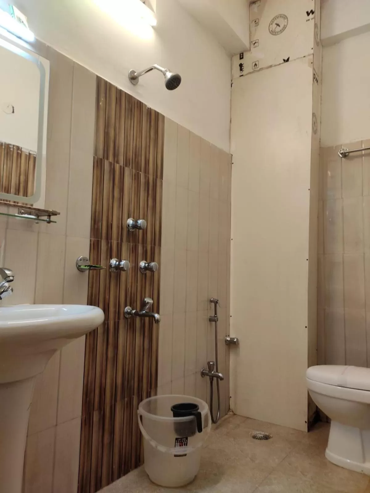 Toilet in Hotel The Narayani Continental