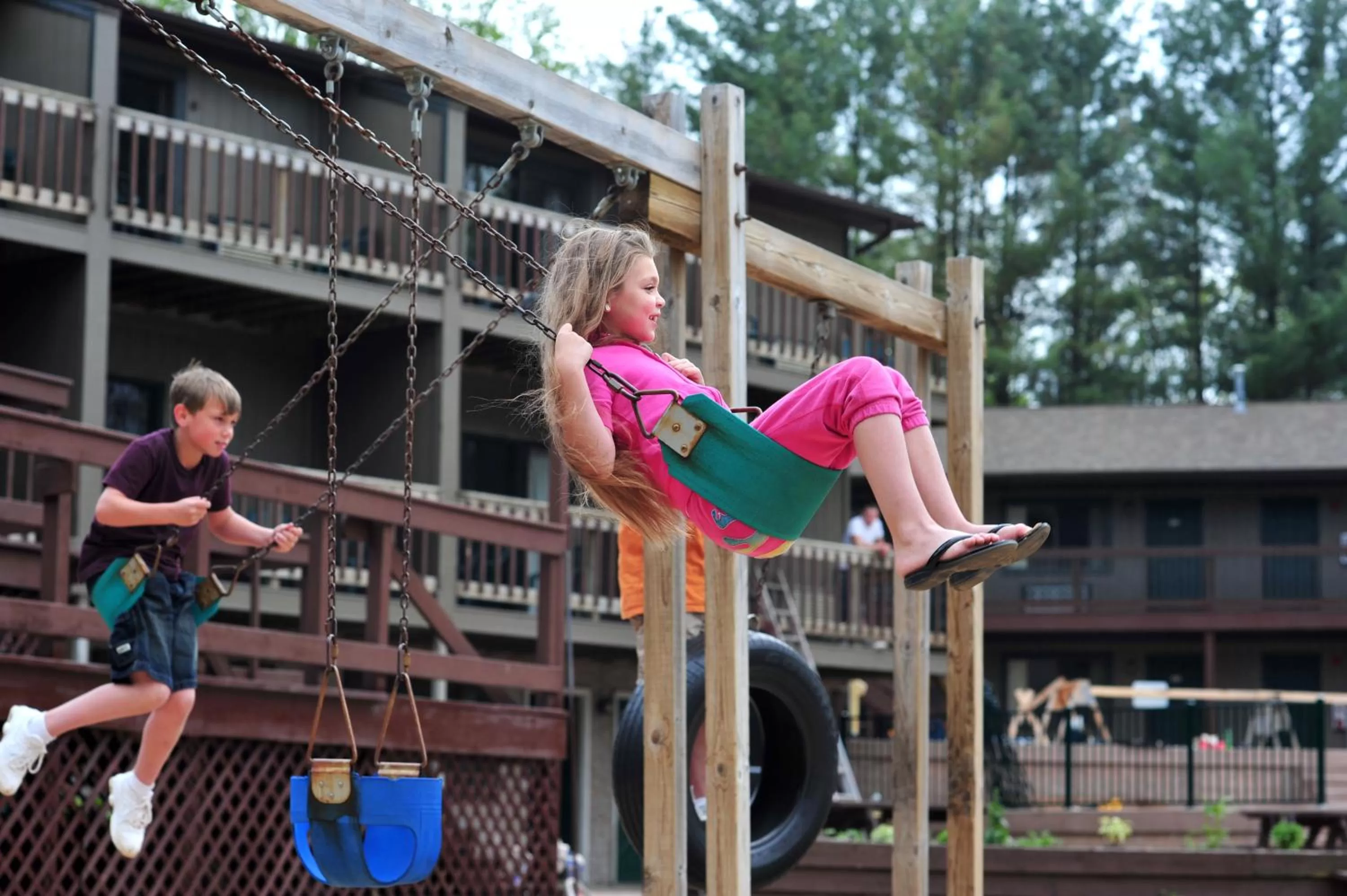 Children play ground in Sunset Bay Resort & Suites