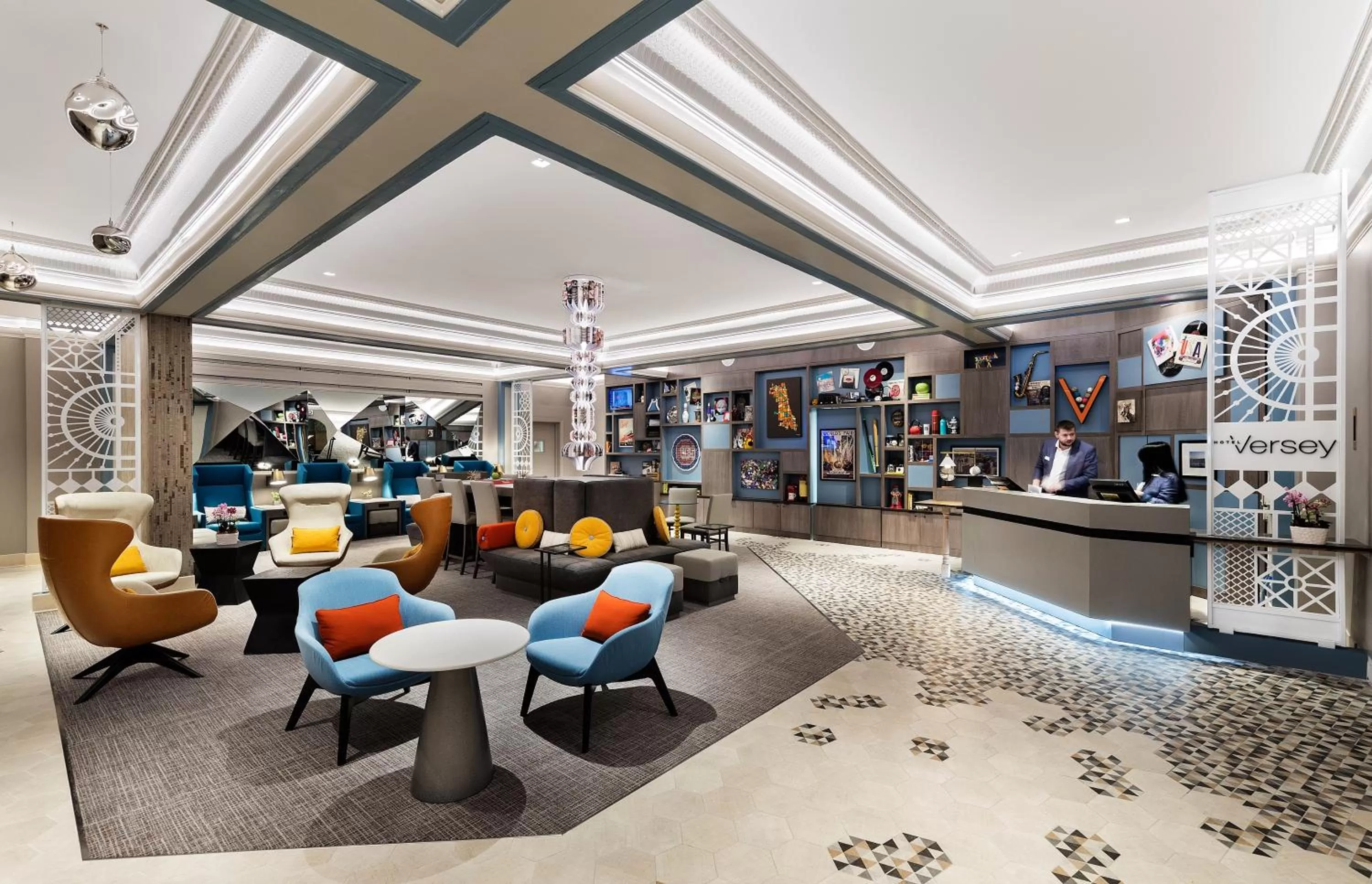 Lobby or reception in Hotel Versey Chicago Lincoln Park