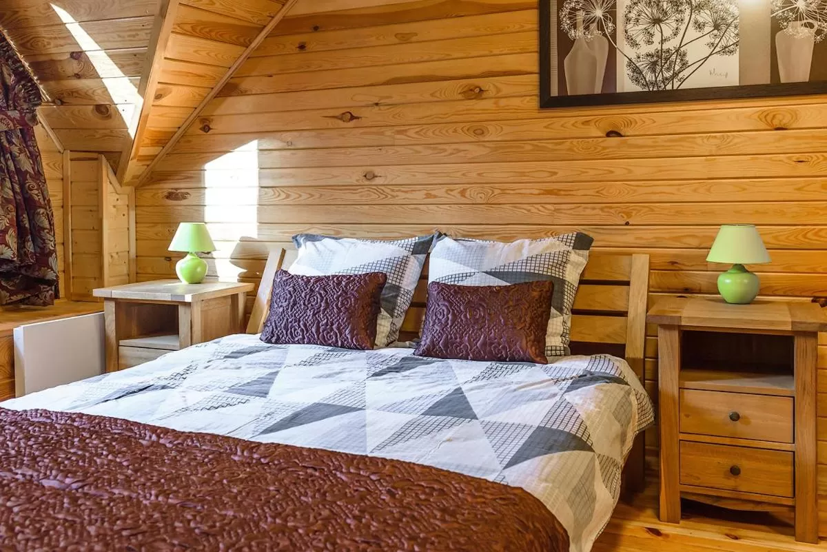 Bed in Svečių namai Smalvas