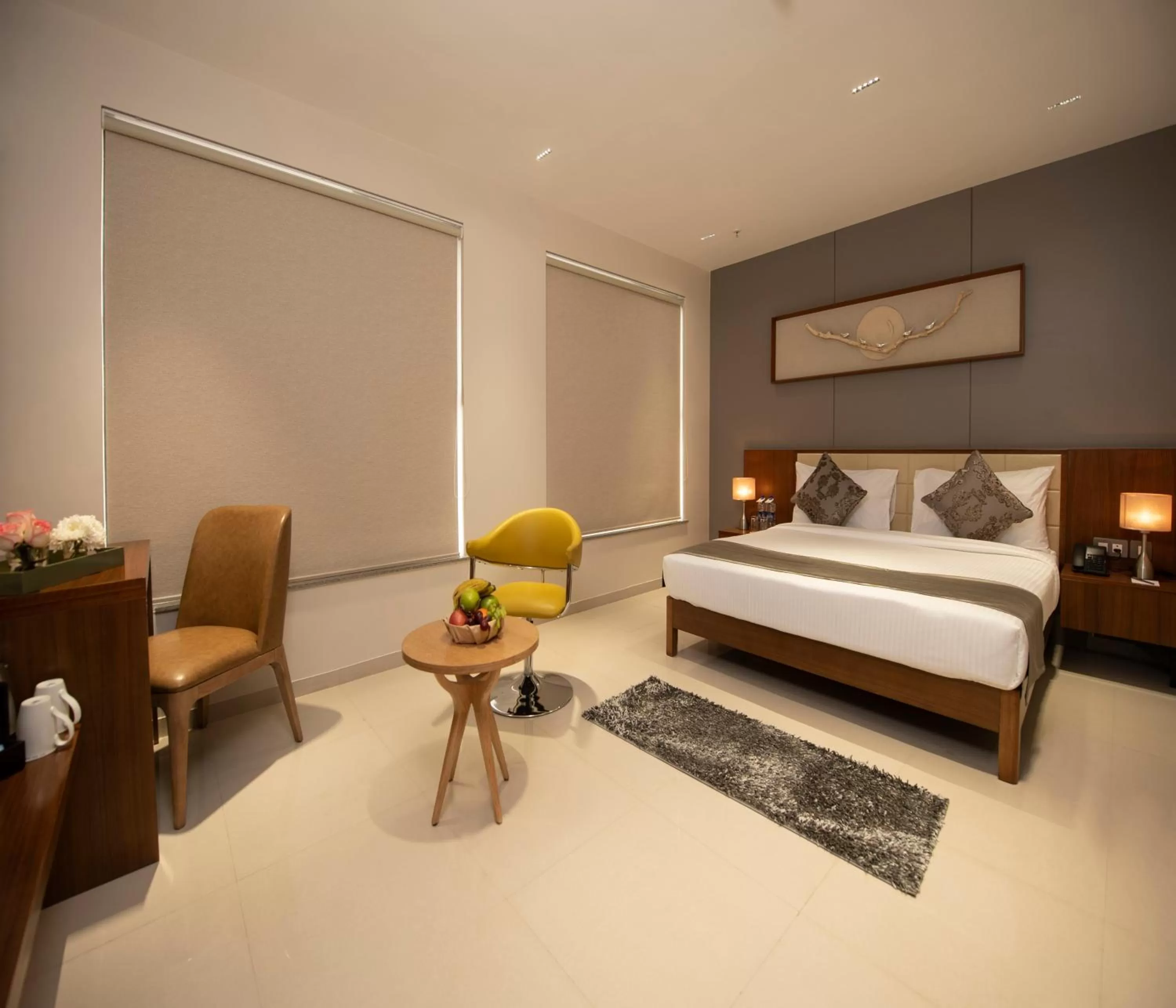 Bed in Morvee Hotels Durgapur