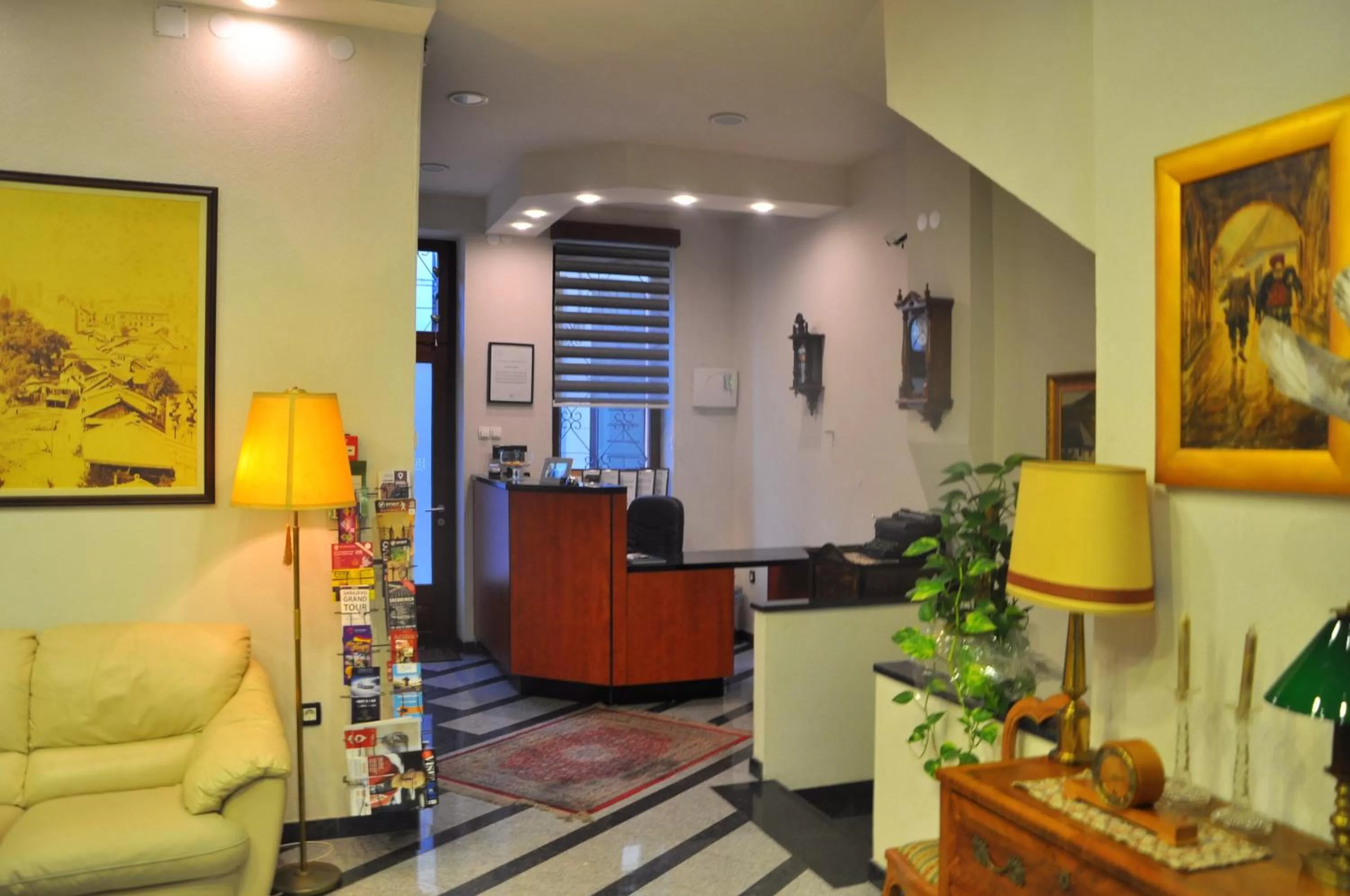 Lobby or reception in Hotel Noble