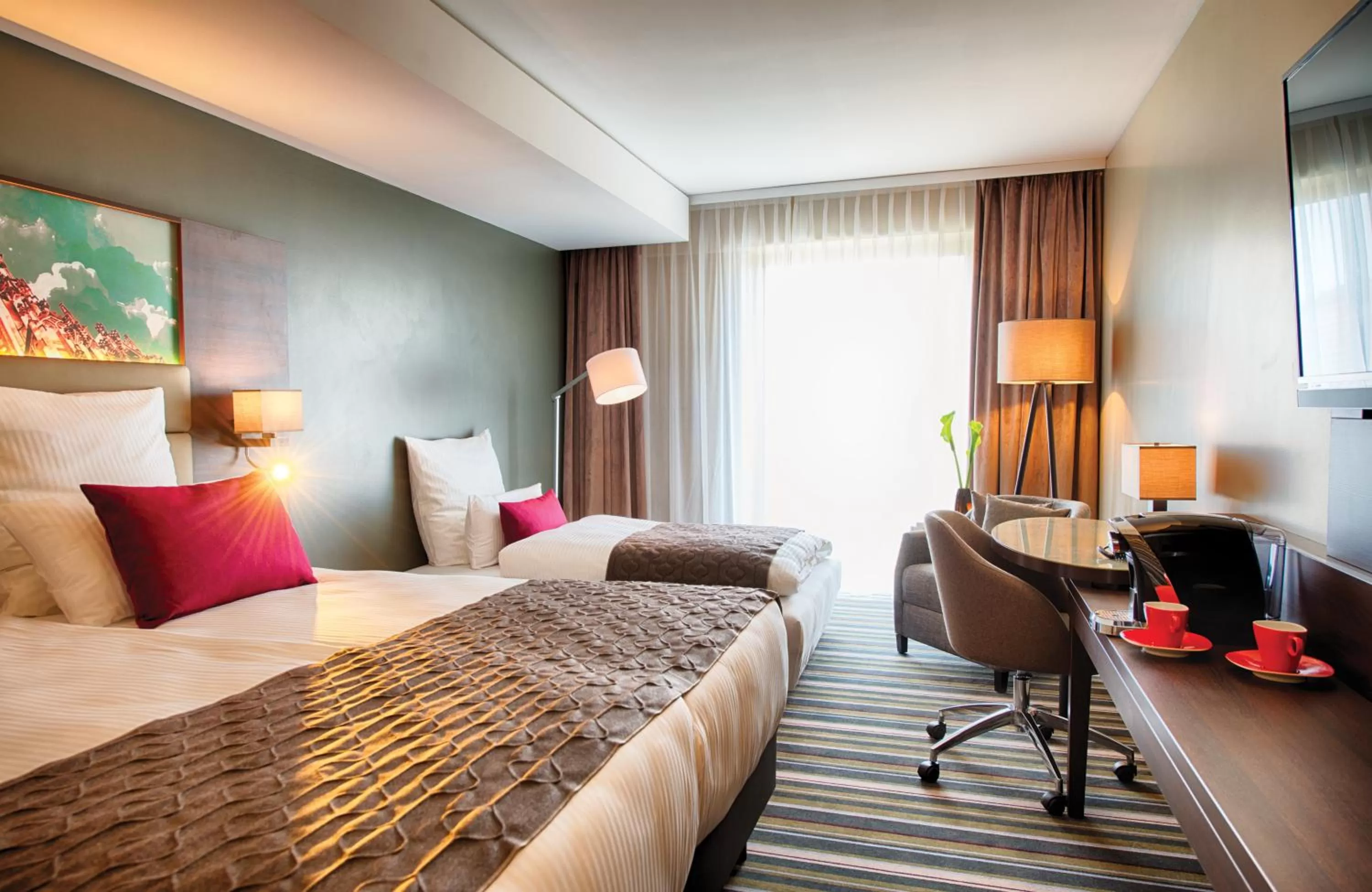 Photo of the whole room, Bed in Leonardo Royal Hotel Ulm