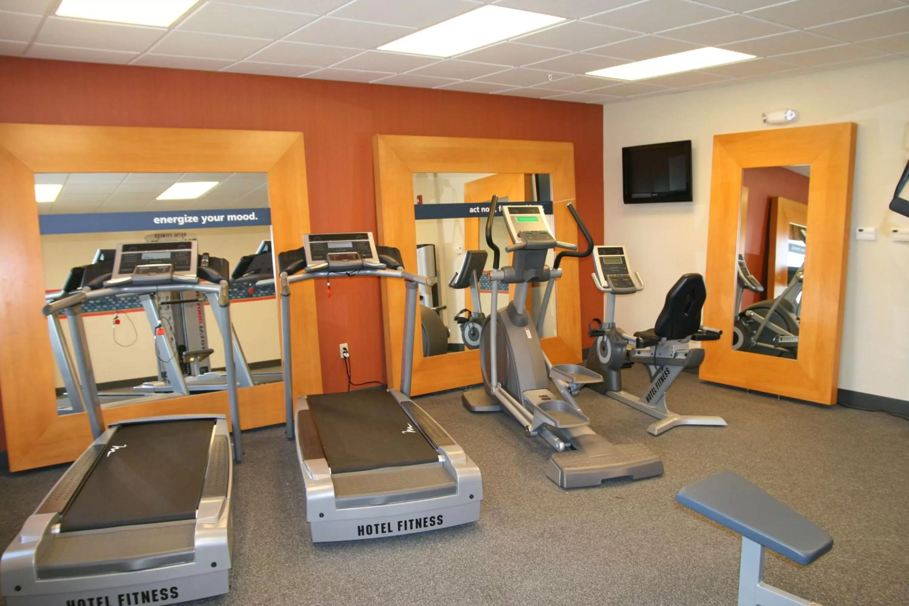 Fitness centre/facilities in Hampton Inn & Suites Morgan City