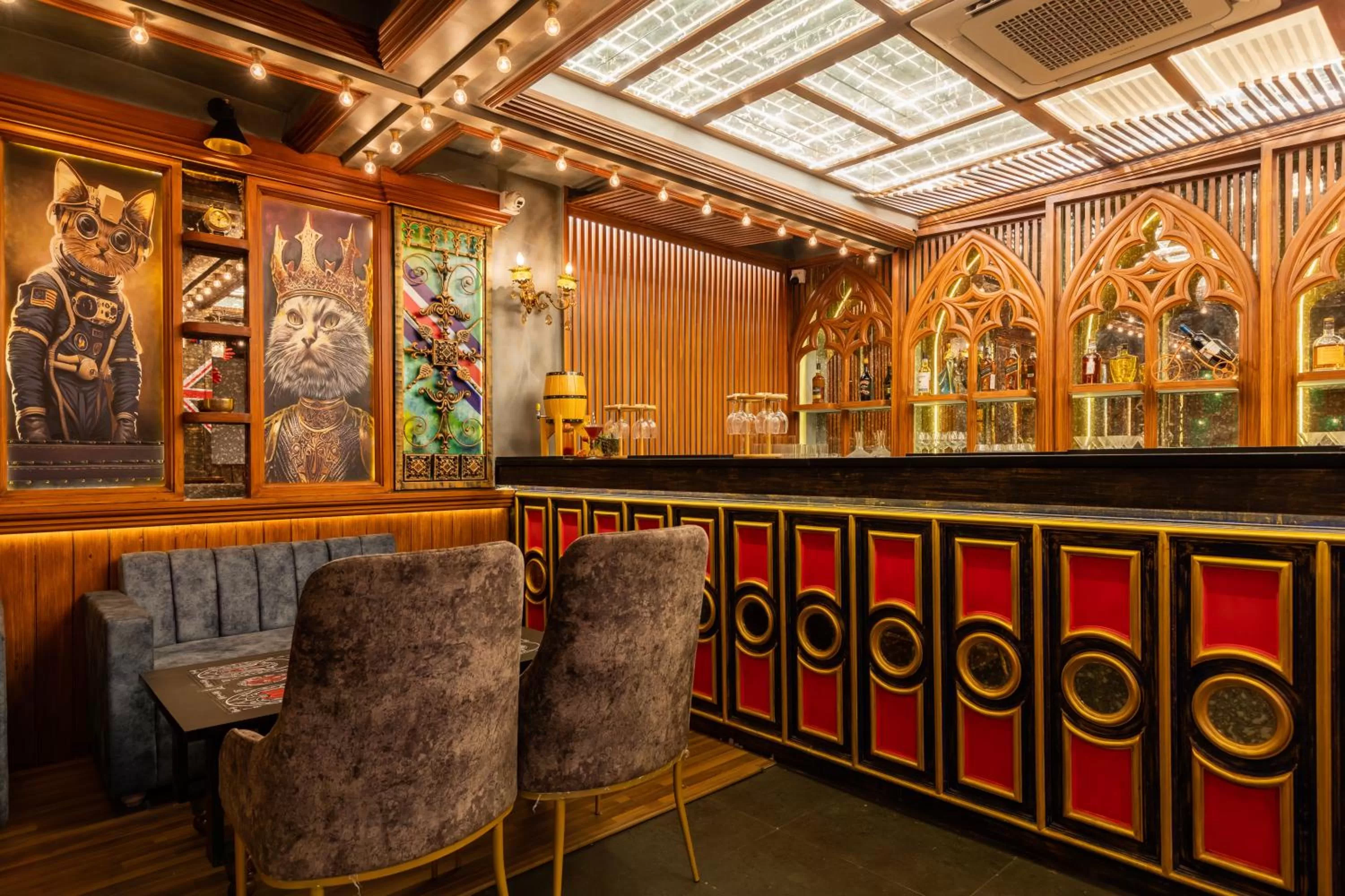 Lounge or bar in The Grand Shaurya